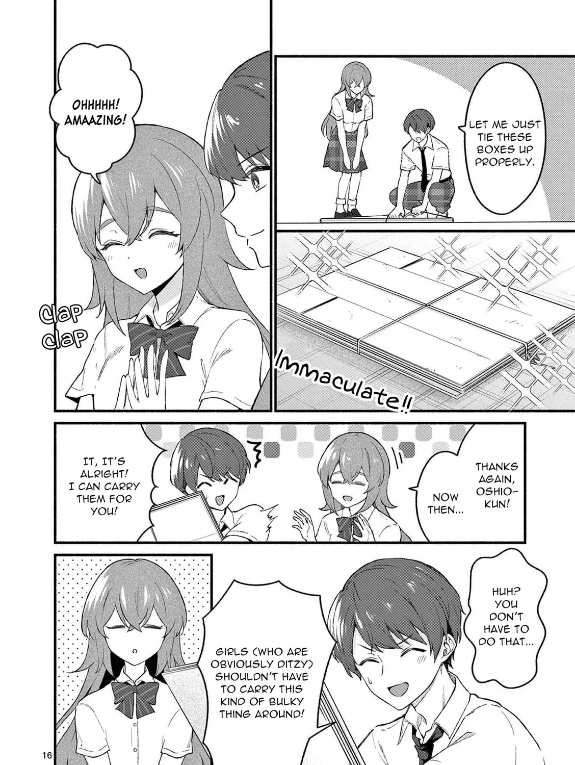 Shiotaiou no Sato-san ga Ore ni dake Amai Chapter 51 page 31 - 