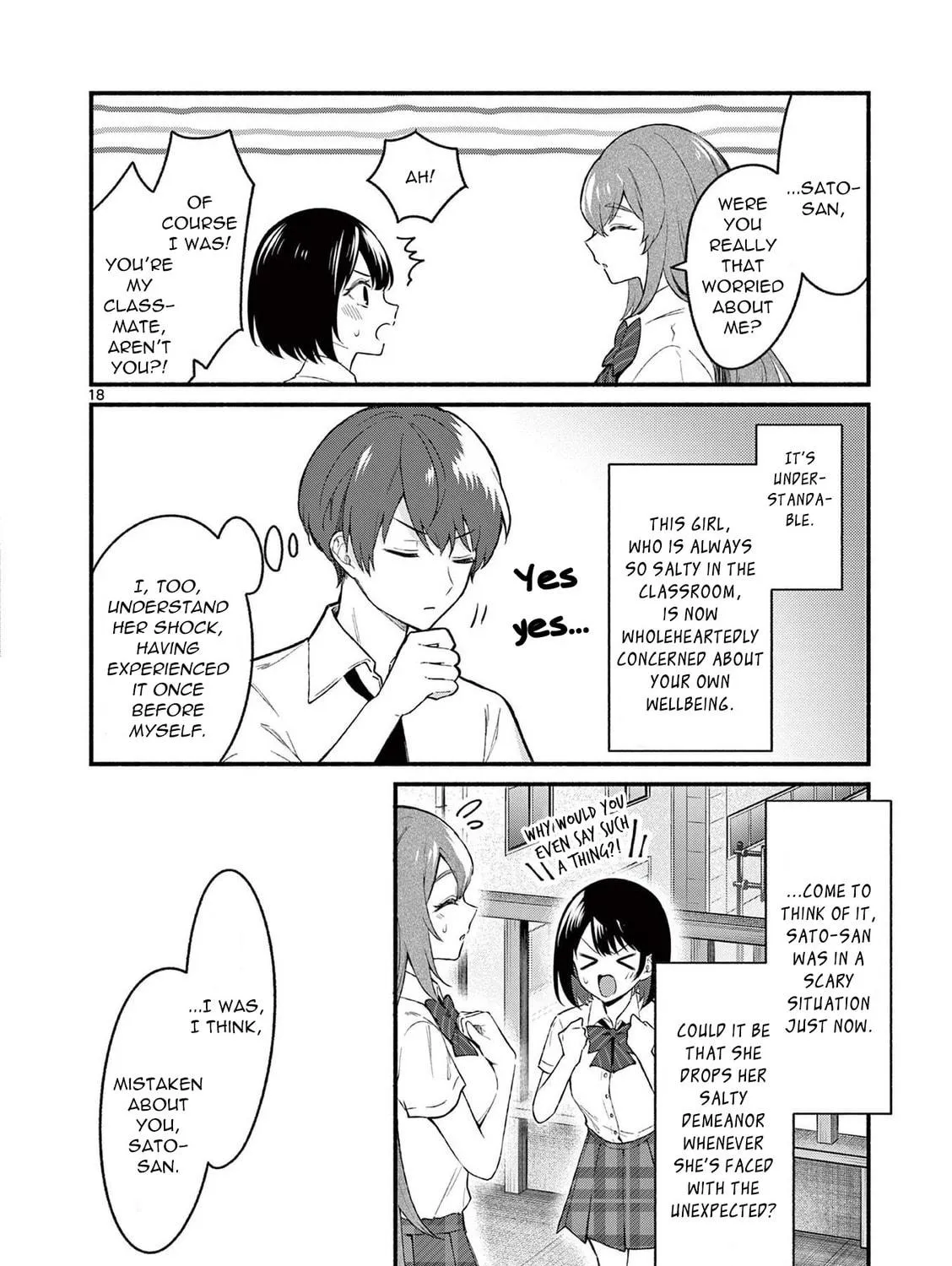 Shiotaiou no Sato-san ga Ore ni dake Amai Chapter 51 page 35 - 