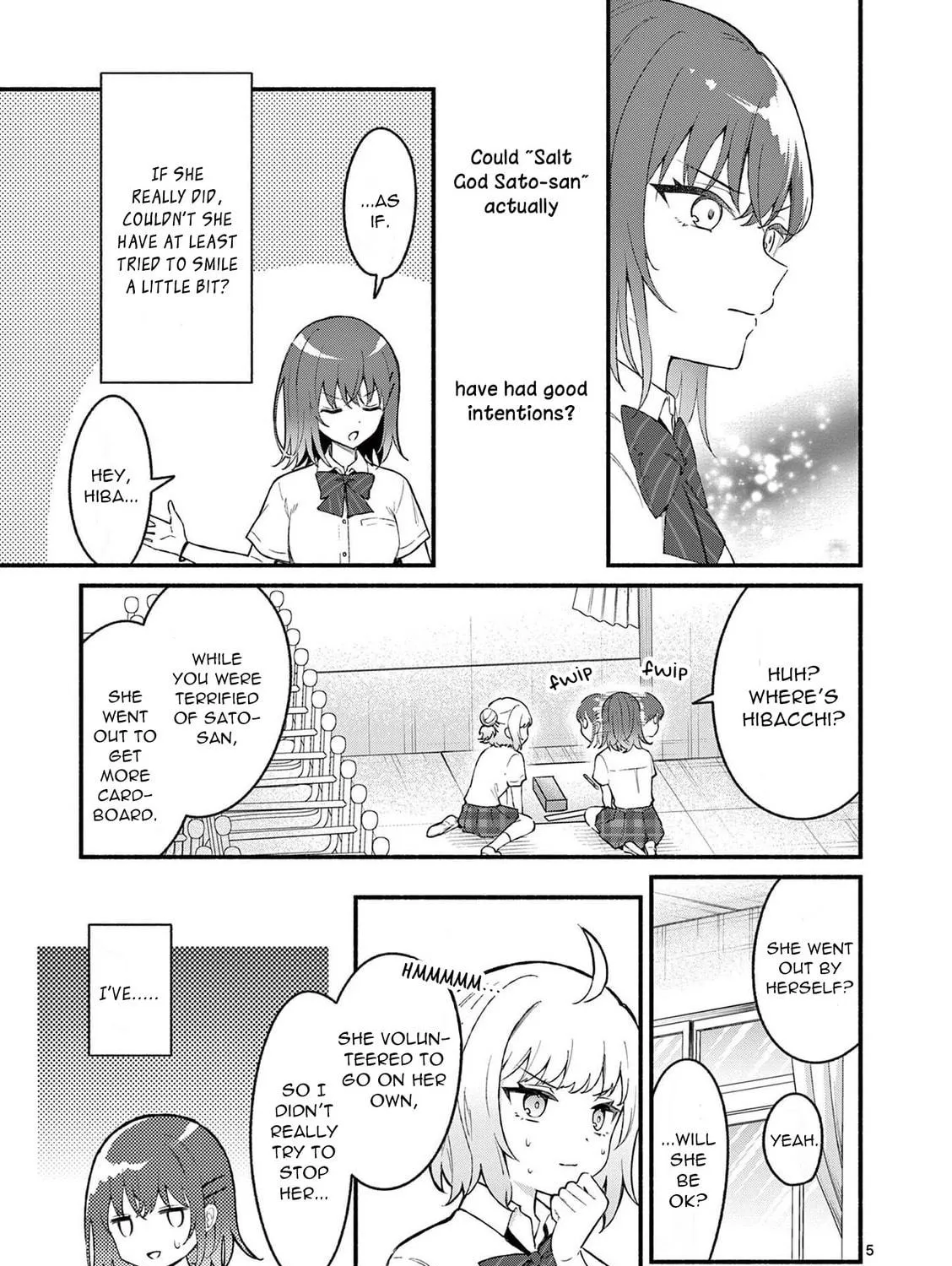 Shiotaiou no Sato-san ga Ore ni dake Amai Chapter 51 page 9 - 