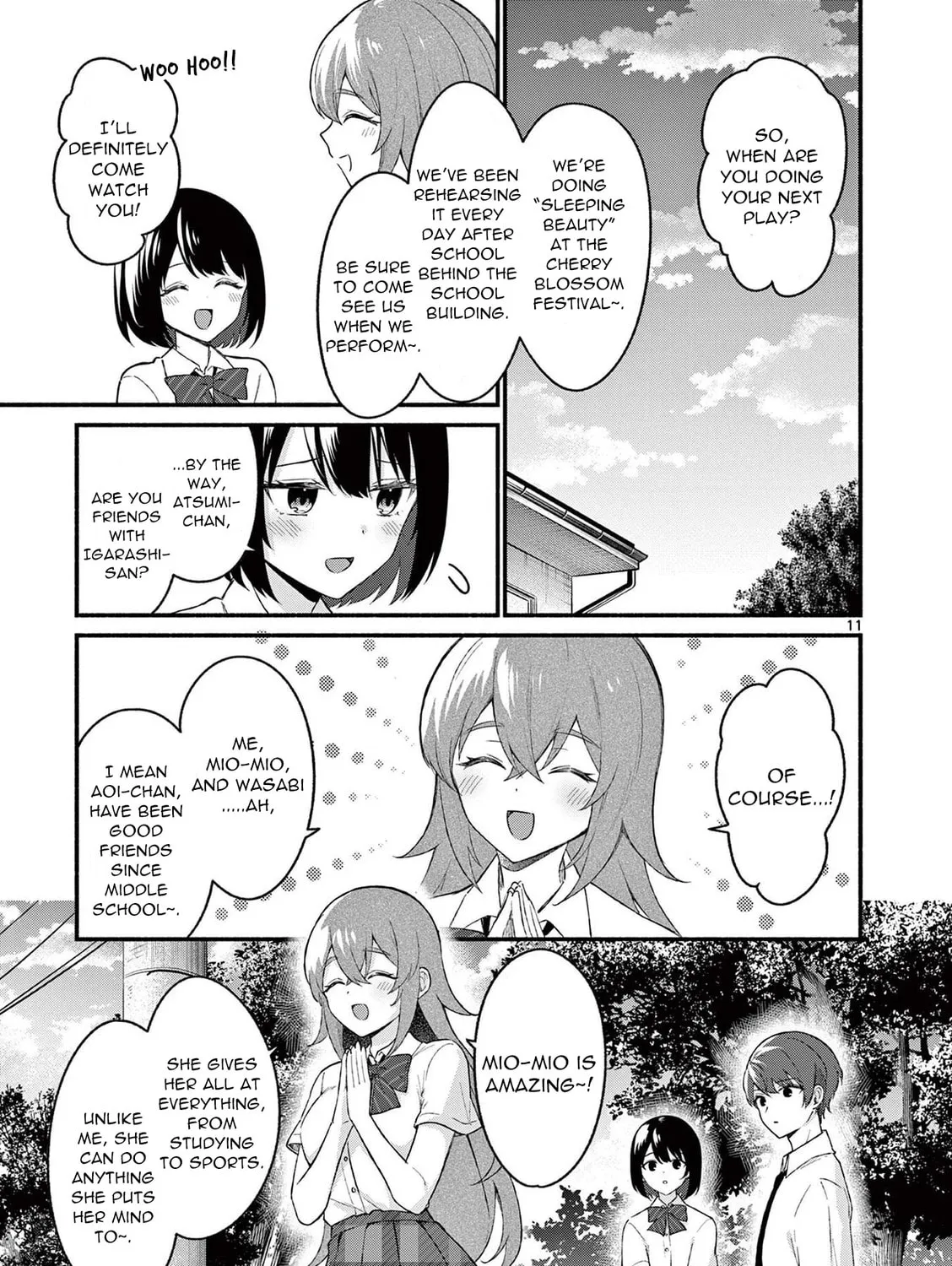 Shiotaiou no Sato-san ga Ore ni dake Amai Chapter 52 page 21 - 