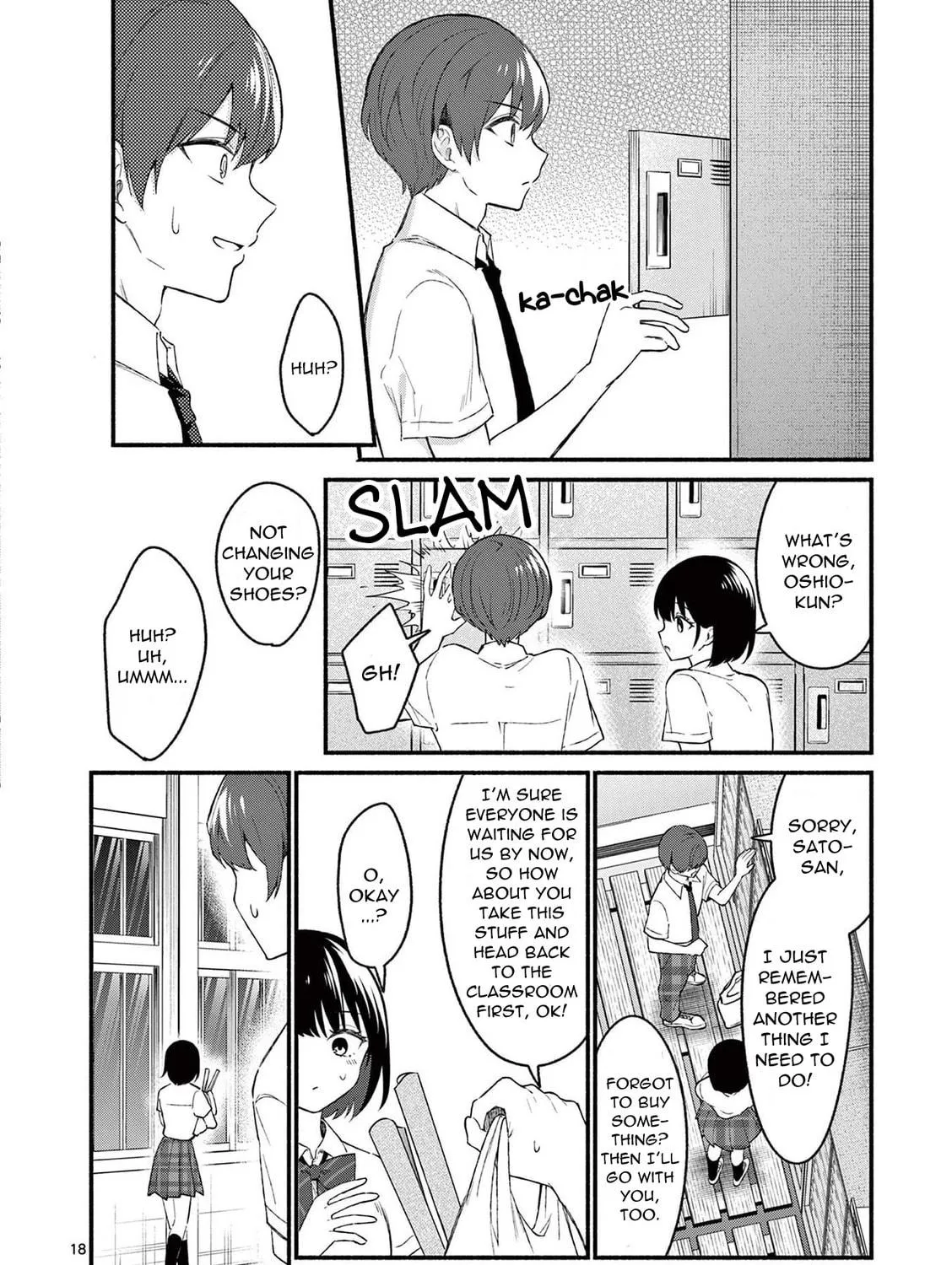 Shiotaiou no Sato-san ga Ore ni dake Amai Chapter 52 page 35 - 