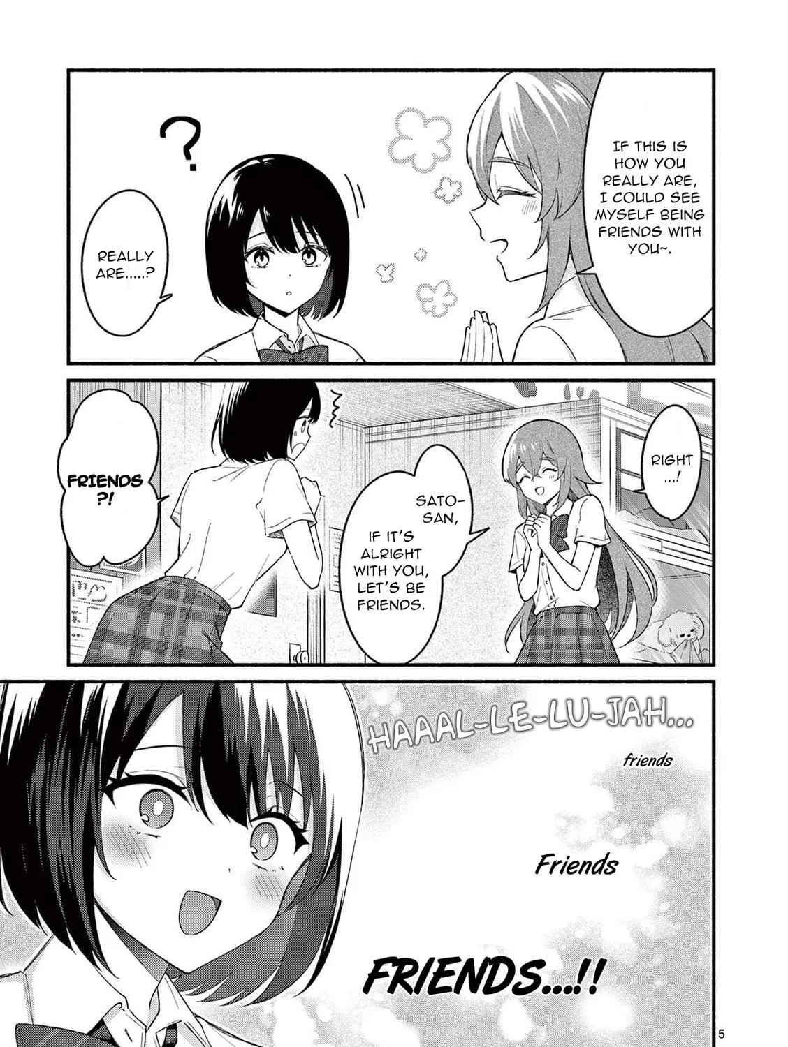 Shiotaiou no Sato-san ga Ore ni dake Amai Chapter 52 page 9 - 