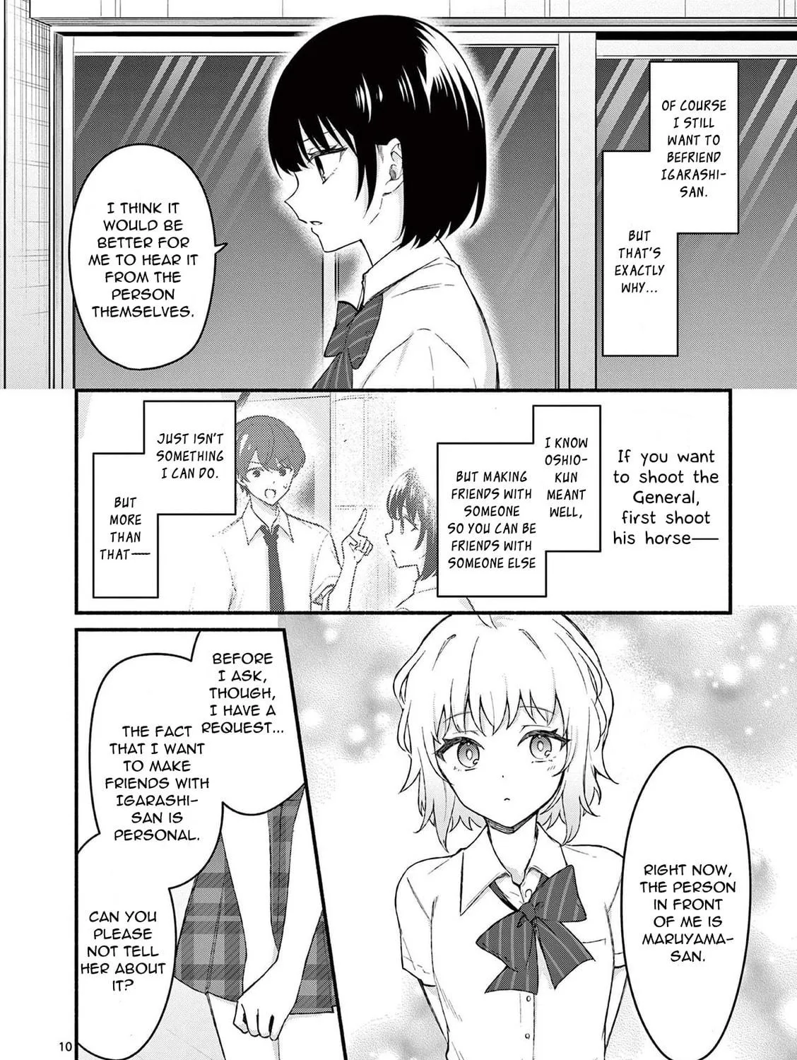 Shiotaiou no Sato-san ga Ore ni dake Amai Chapter 54 page 19 - 
