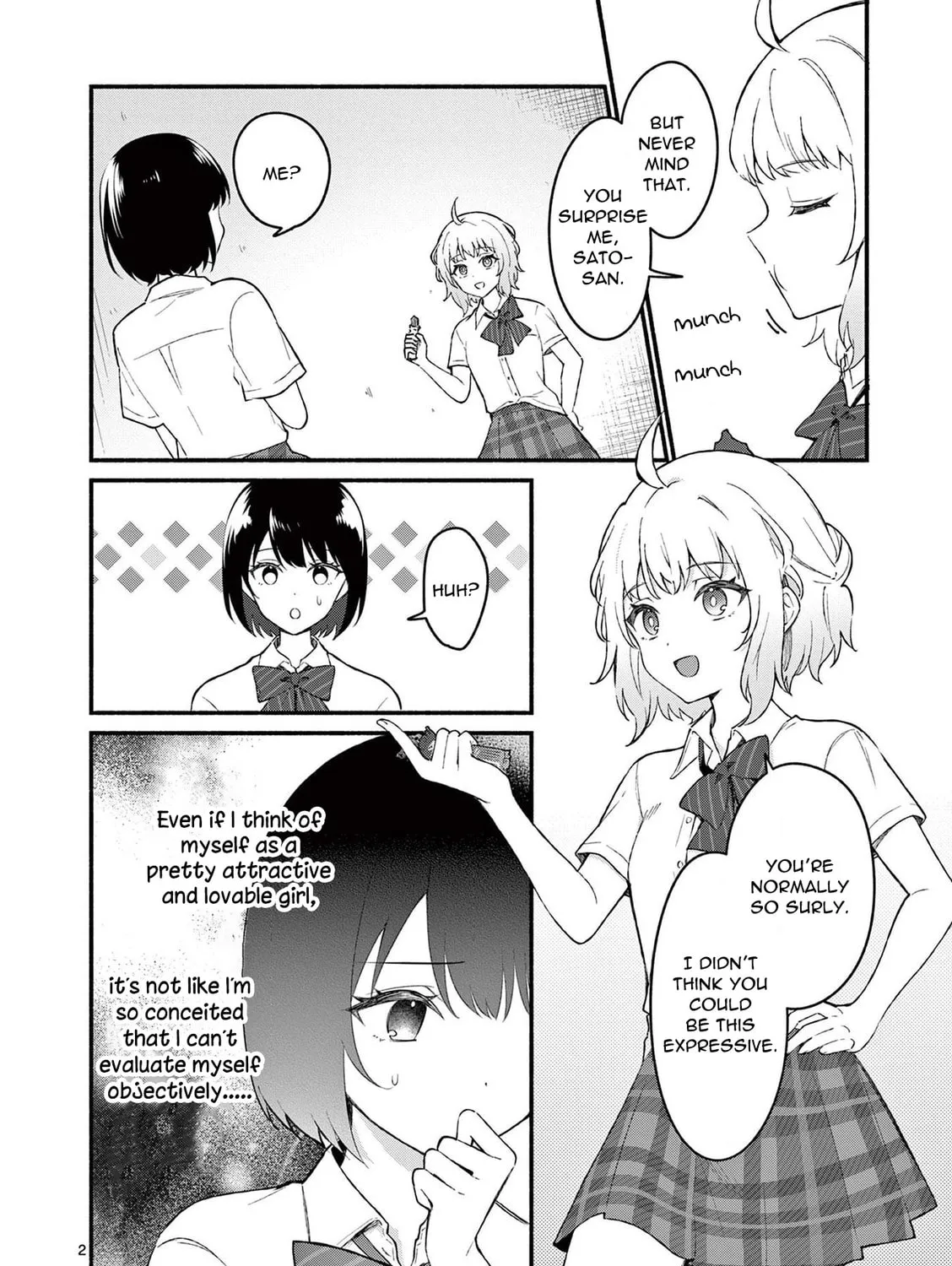 Shiotaiou no Sato-san ga Ore ni dake Amai Chapter 54 page 3 - 