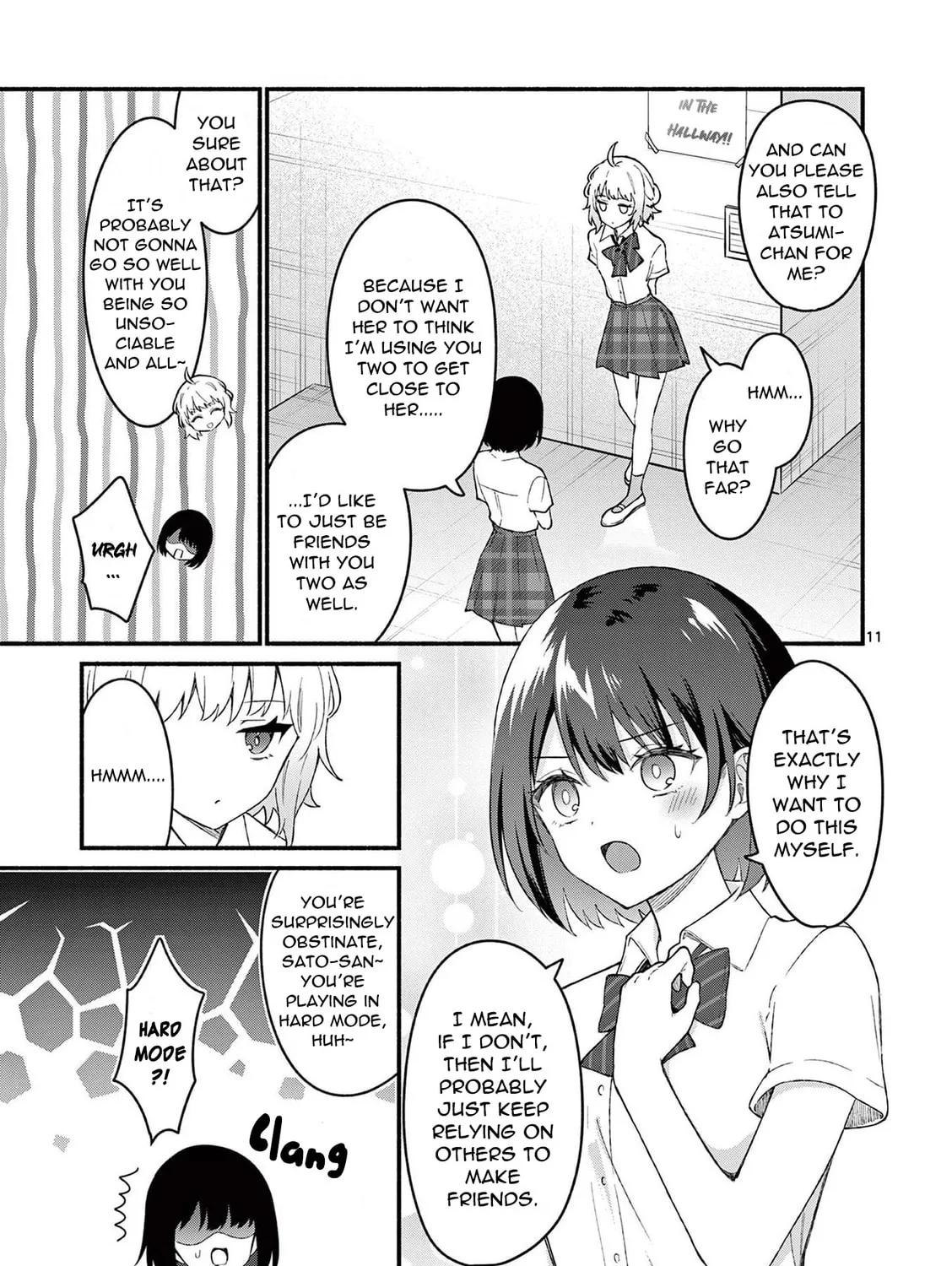 Shiotaiou no Sato-san ga Ore ni dake Amai Chapter 54 page 21 - 
