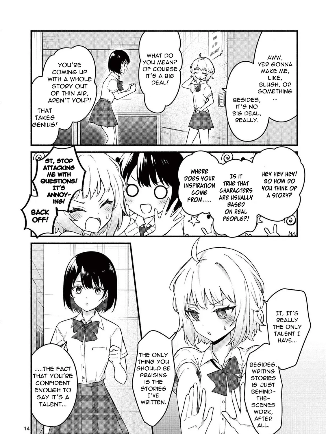 Shiotaiou no Sato-san ga Ore ni dake Amai Chapter 54 page 27 - 