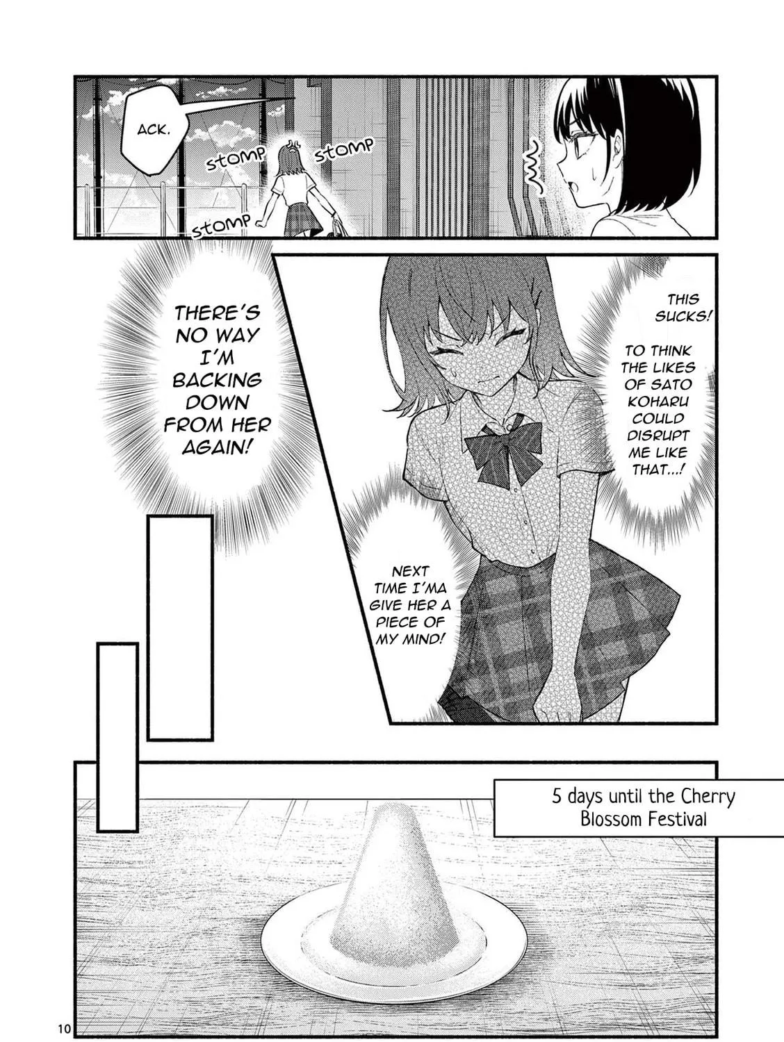 Shiotaiou no Sato-san ga Ore ni dake Amai Chapter 55 page 19 - 