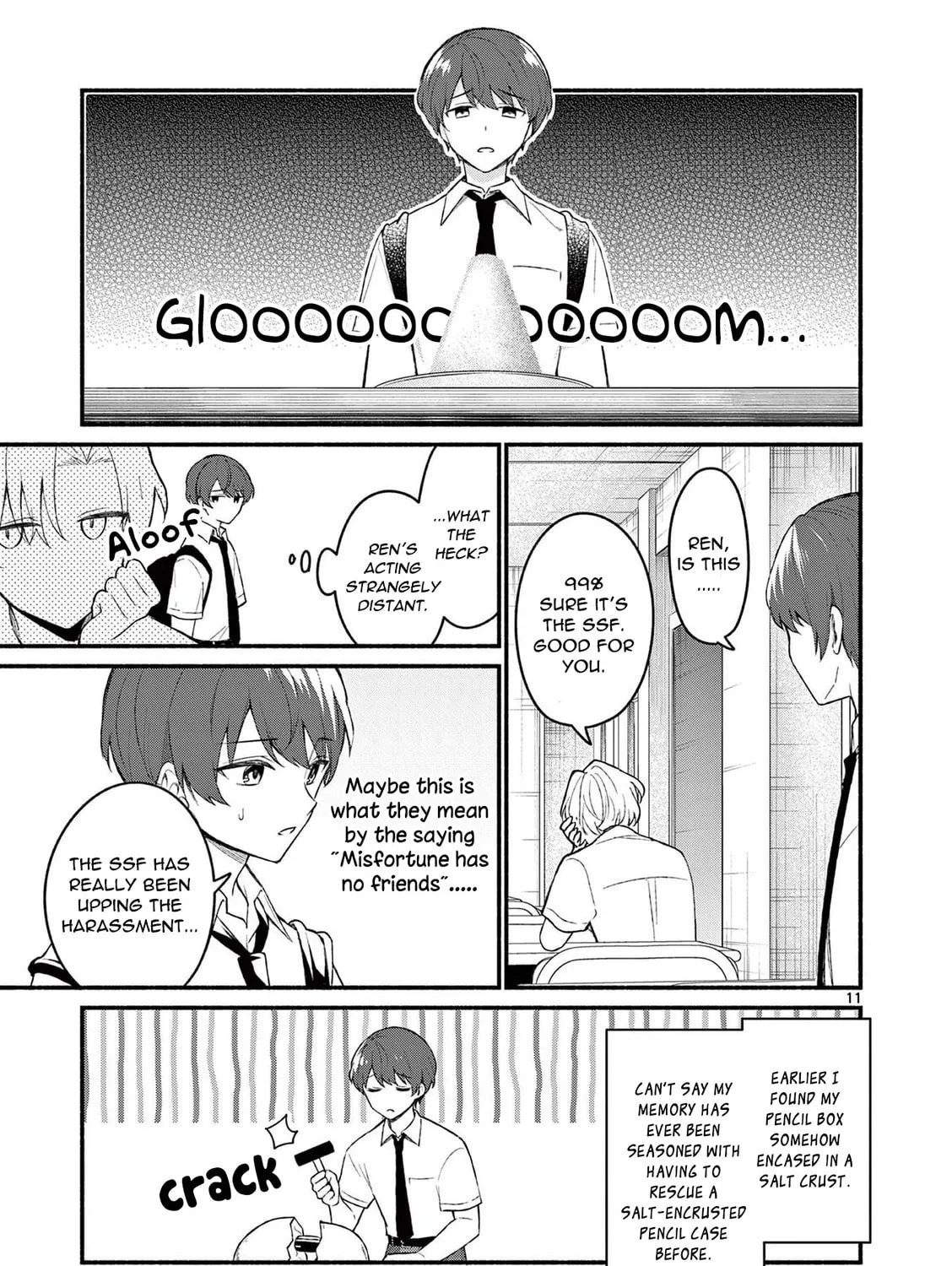 Shiotaiou no Sato-san ga Ore ni dake Amai Chapter 55 page 21 - 