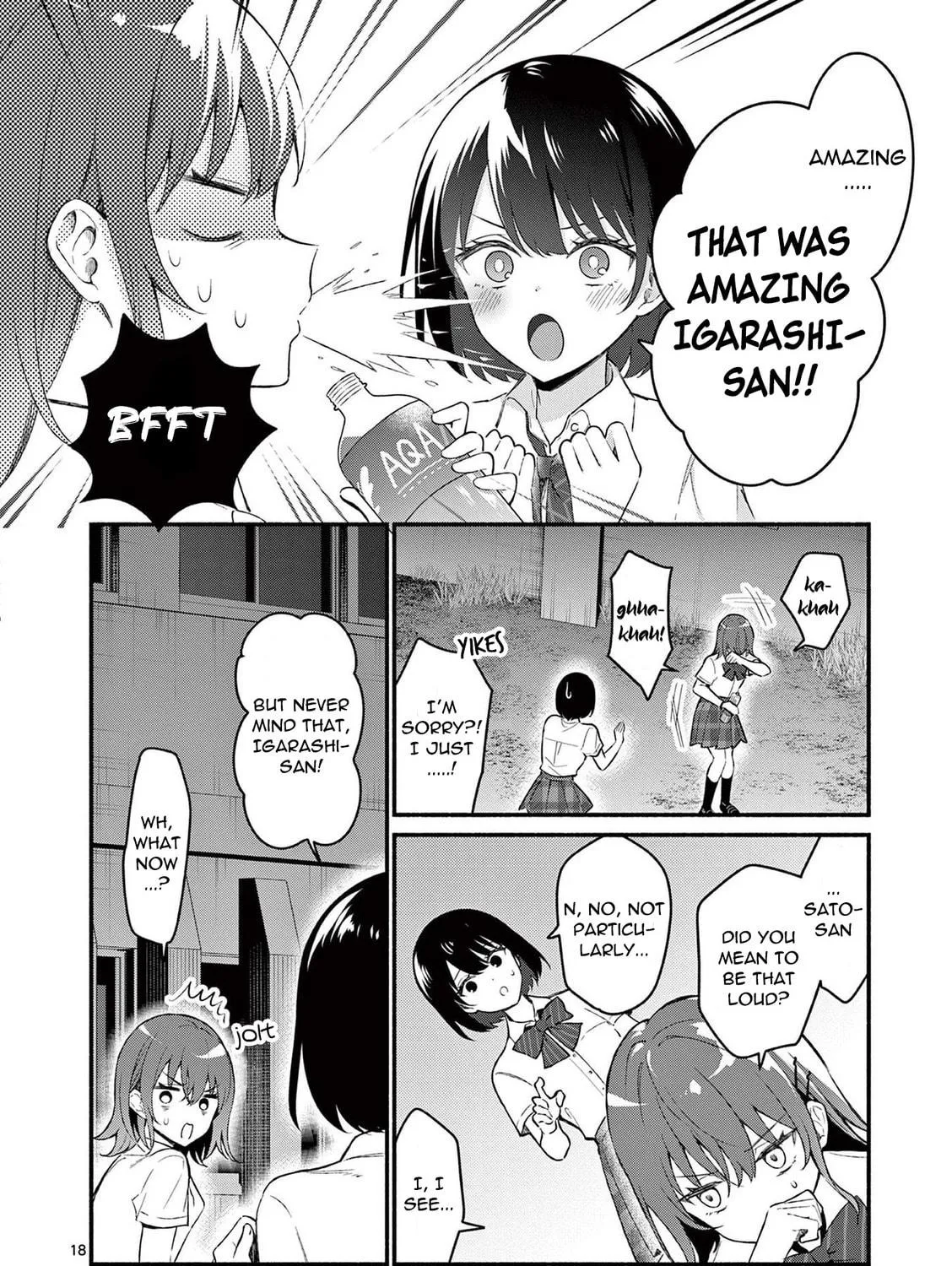 Shiotaiou no Sato-san ga Ore ni dake Amai Chapter 56 page 35 - 