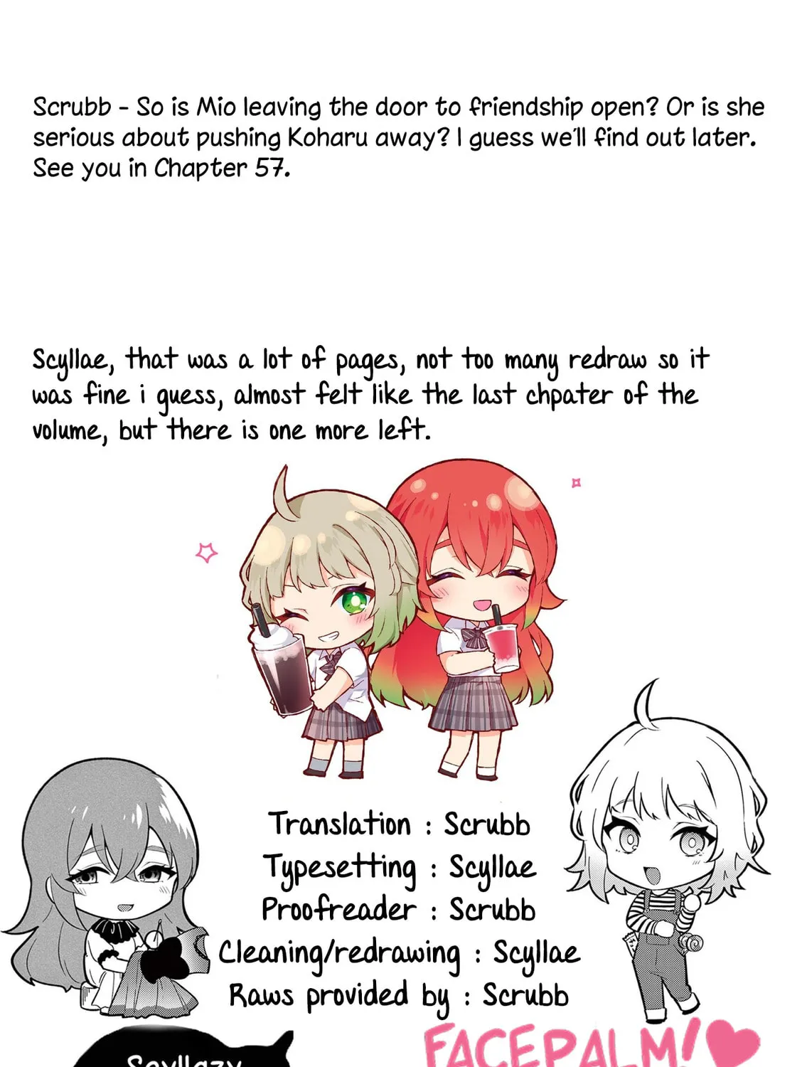 Shiotaiou no Sato-san ga Ore ni dake Amai Chapter 56 page 61 - 