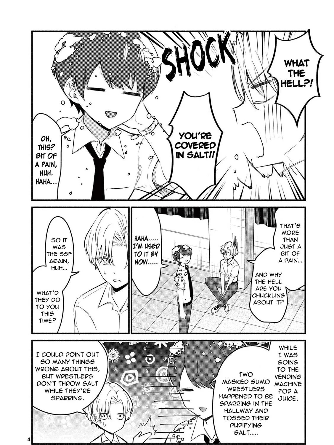 Shiotaiou no Sato-san ga Ore ni dake Amai Chapter 57 page 7 - 