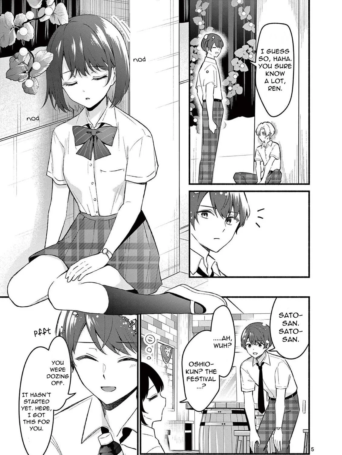 Shiotaiou no Sato-san ga Ore ni dake Amai Chapter 57 page 9 - 
