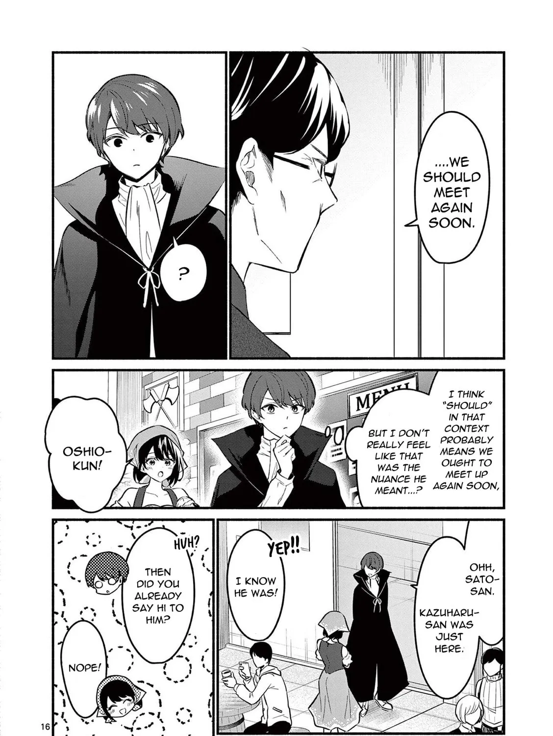 Shiotaiou no Sato-san ga Ore ni dake Amai Chapter 58 page 31 - 