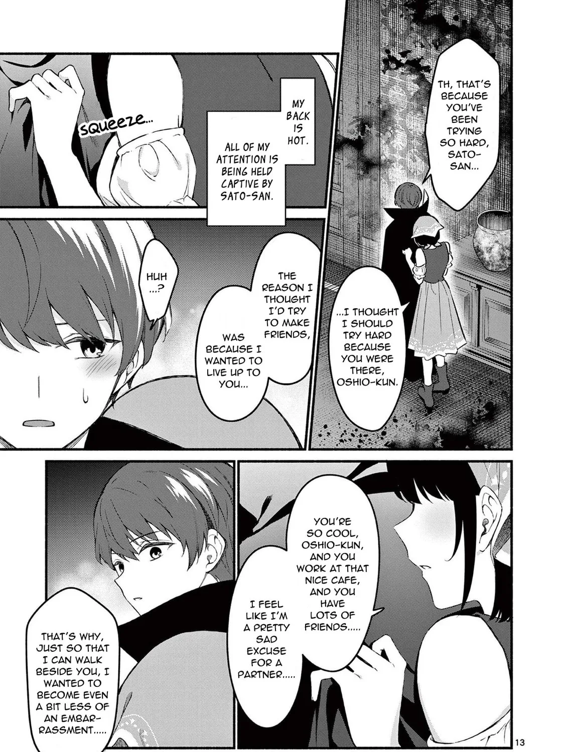Shiotaiou no Sato-san ga Ore ni dake Amai Chapter 59 page 25 - 