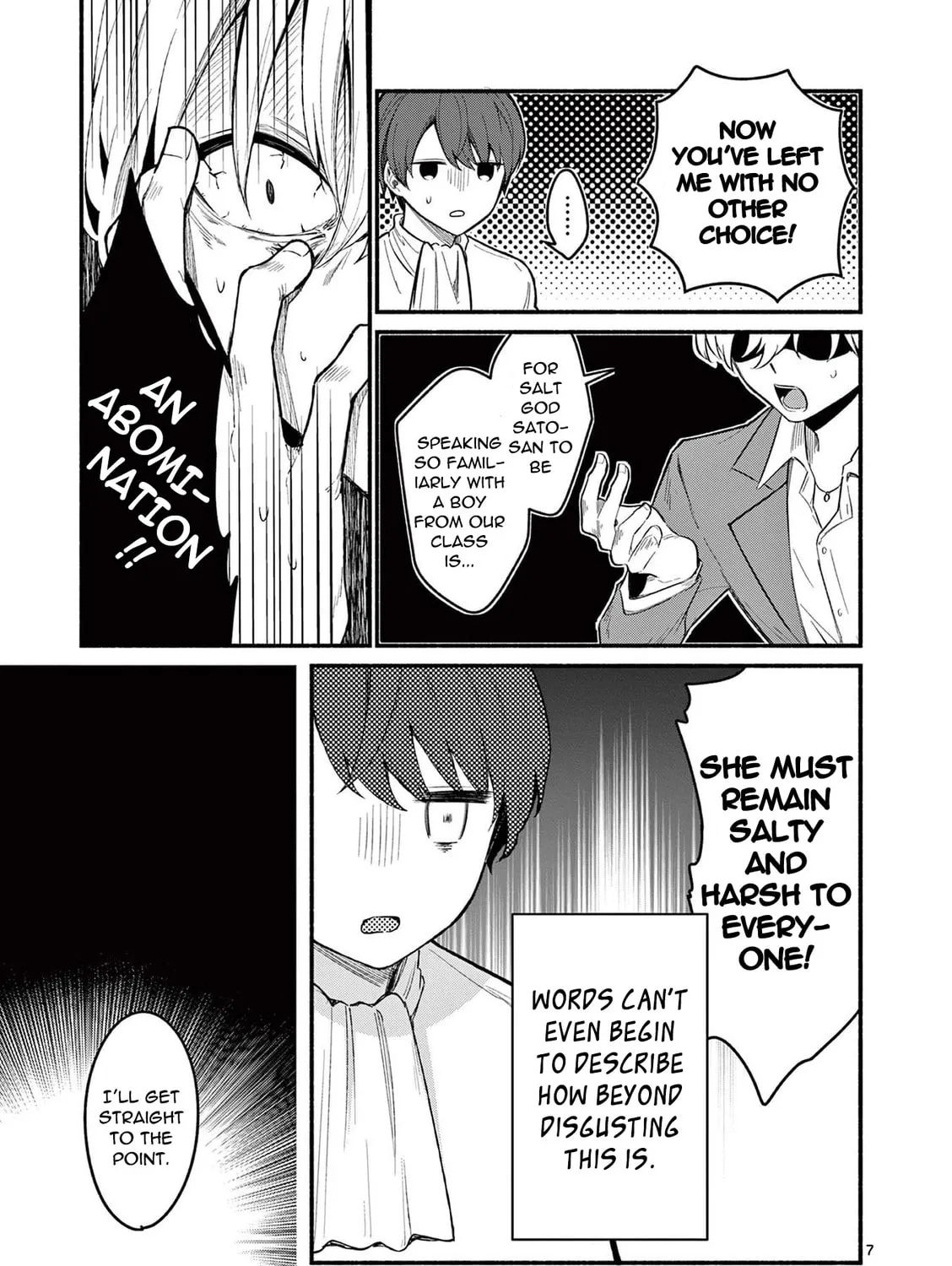 Shiotaiou no Sato-san ga Ore ni dake Amai Chapter 61 page 13 - 