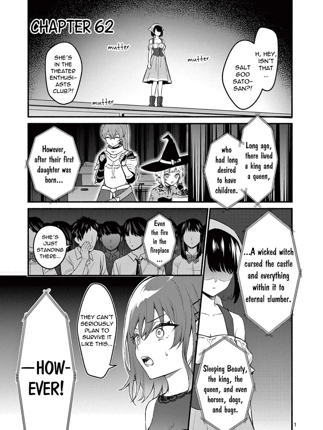 Shiotaiou no Sato-san ga Ore ni dake Amai Chapter 62 page 1 - 