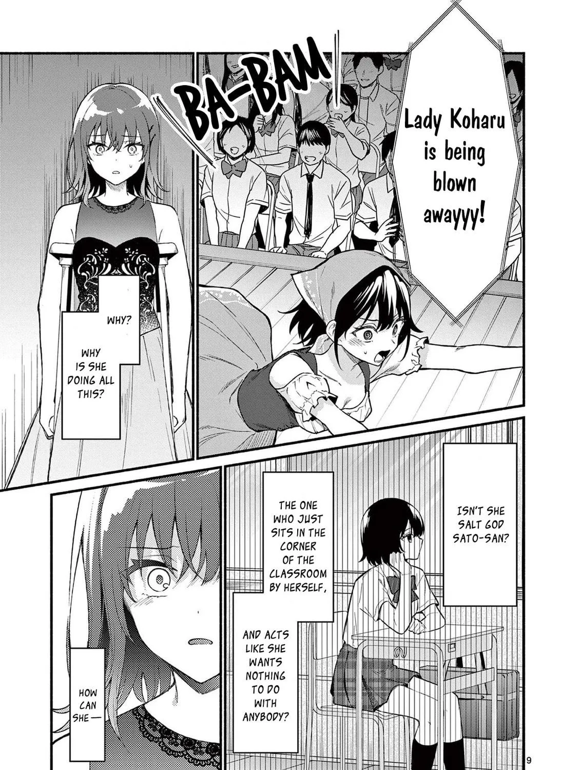 Shiotaiou no Sato-san ga Ore ni dake Amai Chapter 62 page 17 - 