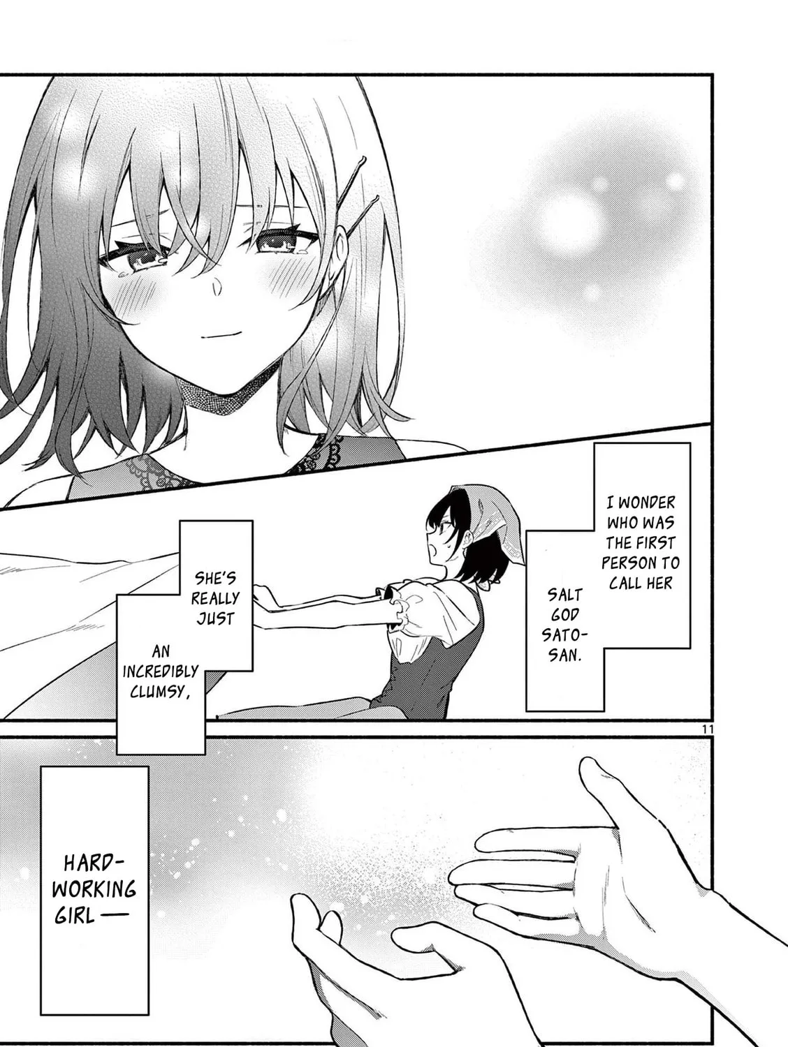 Shiotaiou no Sato-san ga Ore ni dake Amai Chapter 62 page 21 - 