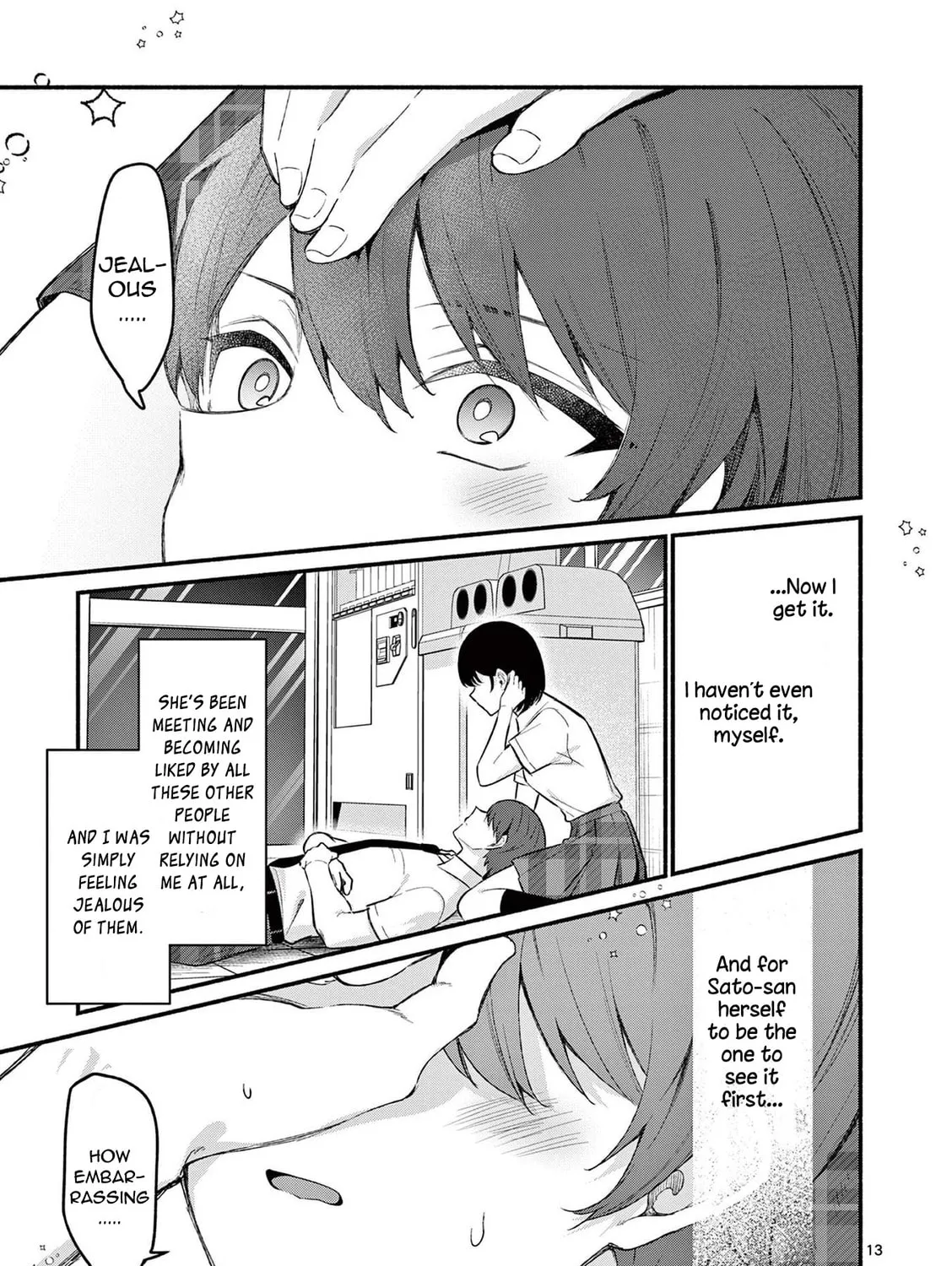Shiotaiou no Sato-san ga Ore ni dake Amai Chapter 64 page 25 - 