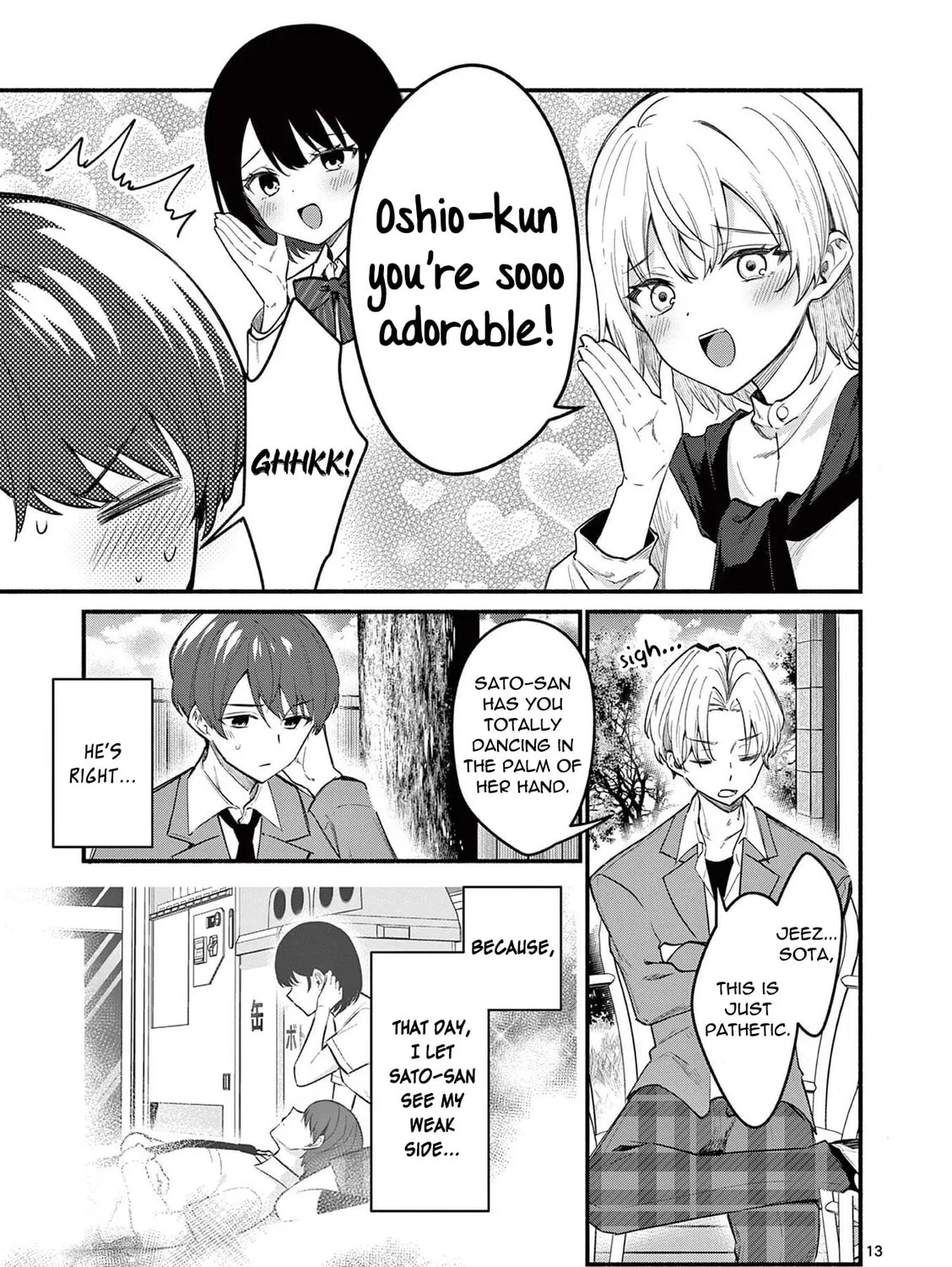 Shiotaiou no Sato-san ga Ore ni dake Amai Chapter 68 page 25 - 