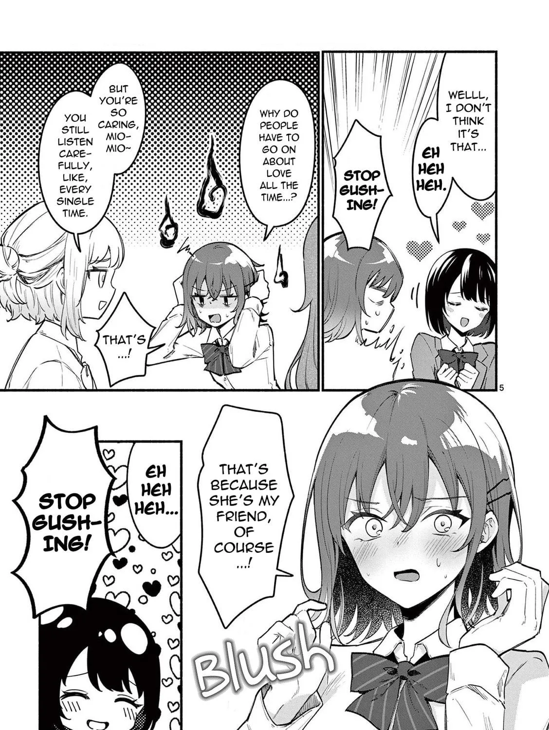 Shiotaiou no Sato-san ga Ore ni dake Amai Chapter 68 page 9 - 