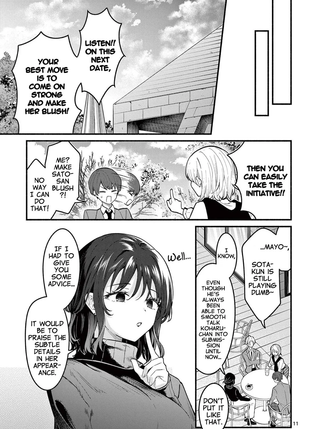 Shiotaiou no Sato-san ga Ore ni dake Amai Chapter 69 page 21 - 