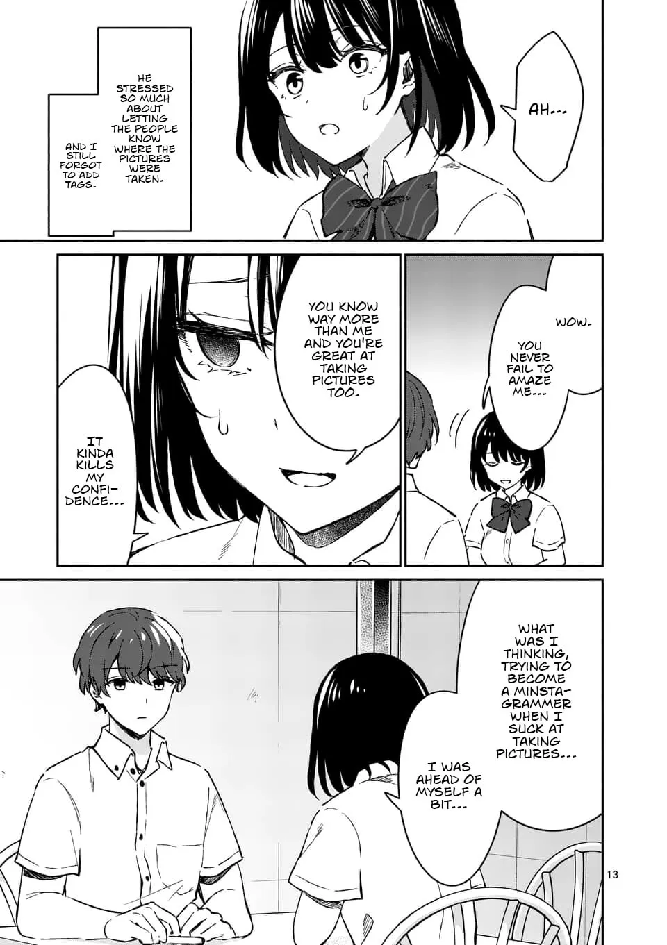 Shiotaiou no Sato-san ga Ore ni dake Amai Chapter 7 page 13 - 