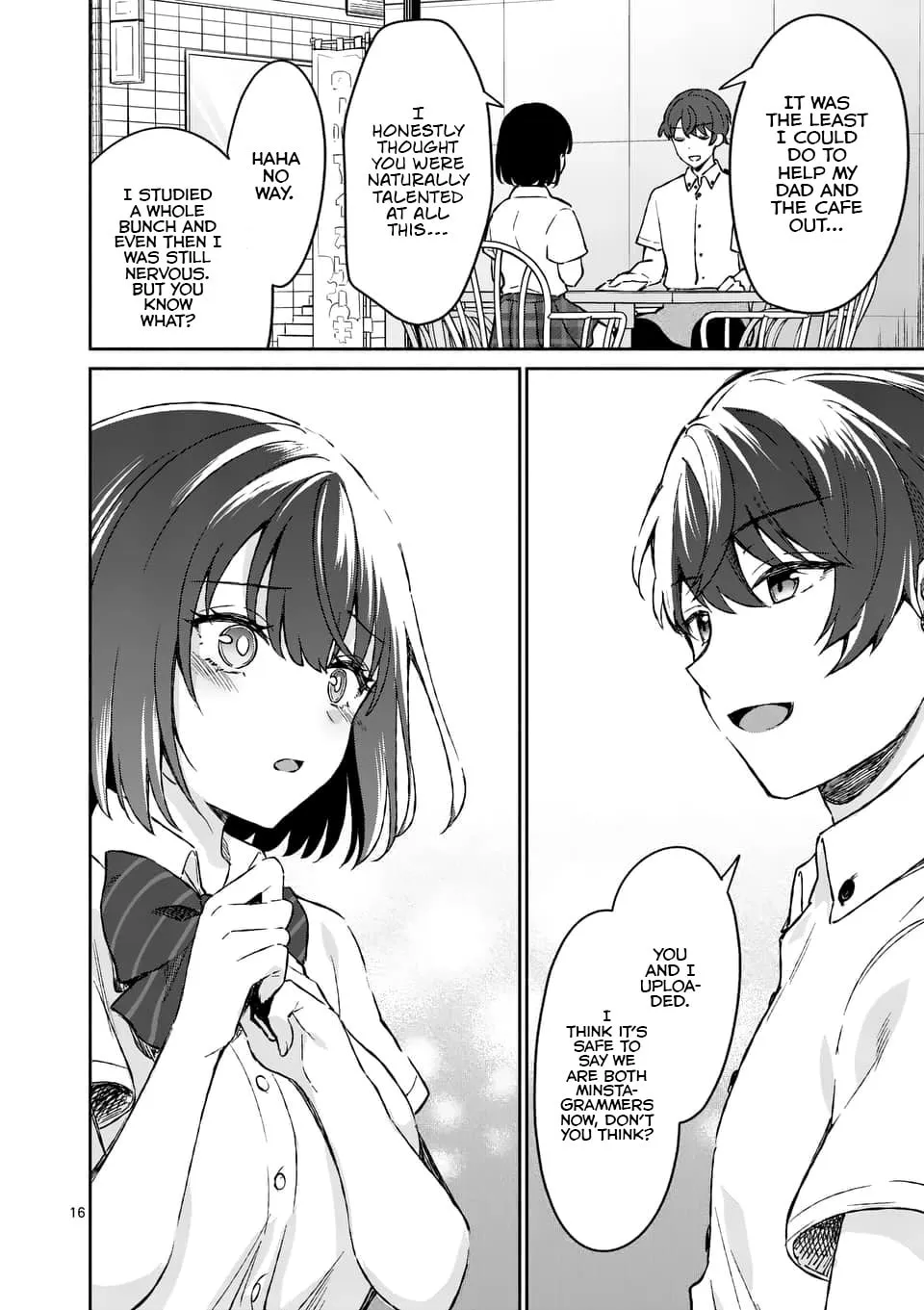 Shiotaiou no Sato-san ga Ore ni dake Amai Chapter 7 page 16 - 