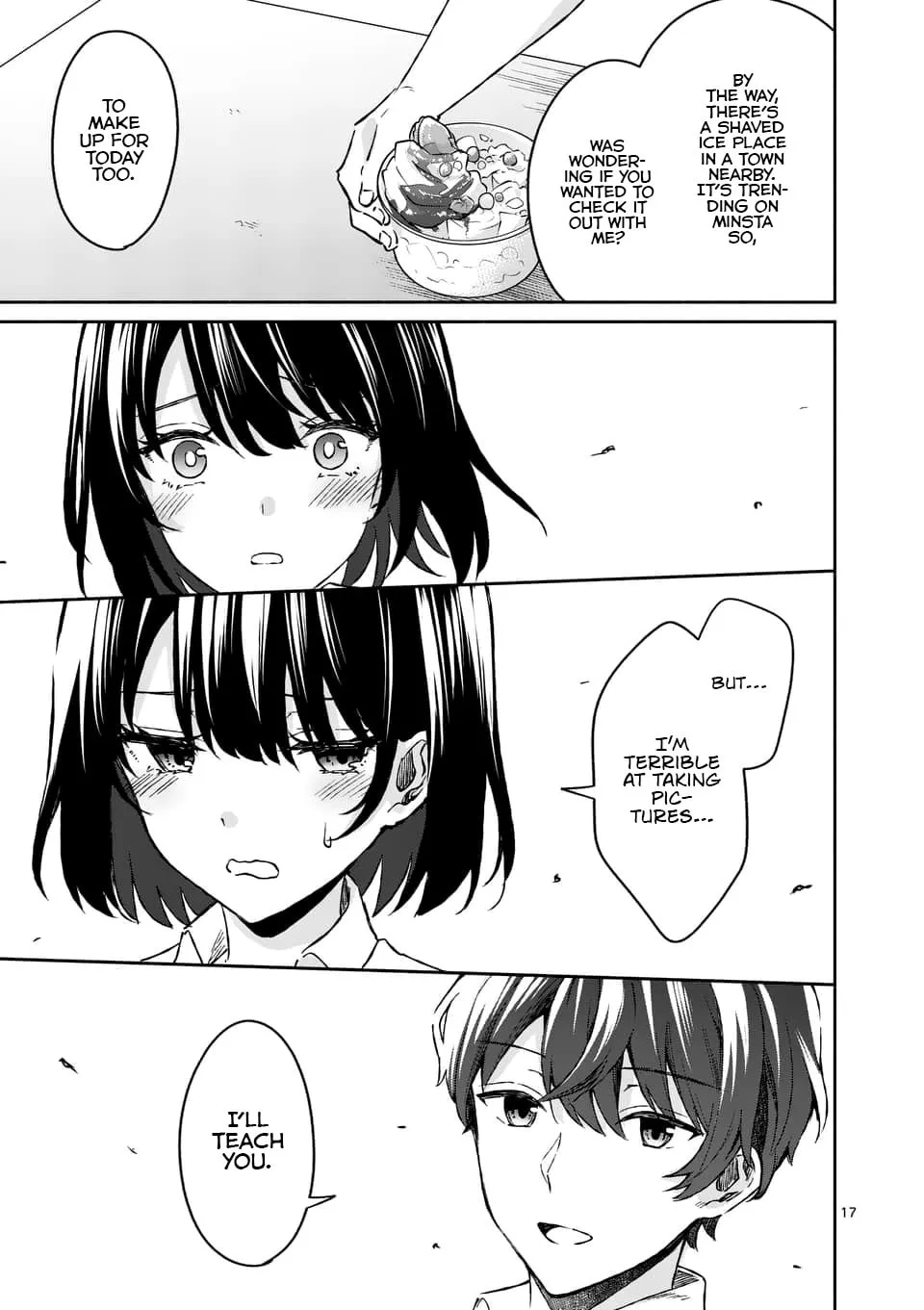 Shiotaiou no Sato-san ga Ore ni dake Amai Chapter 7 page 17 - 
