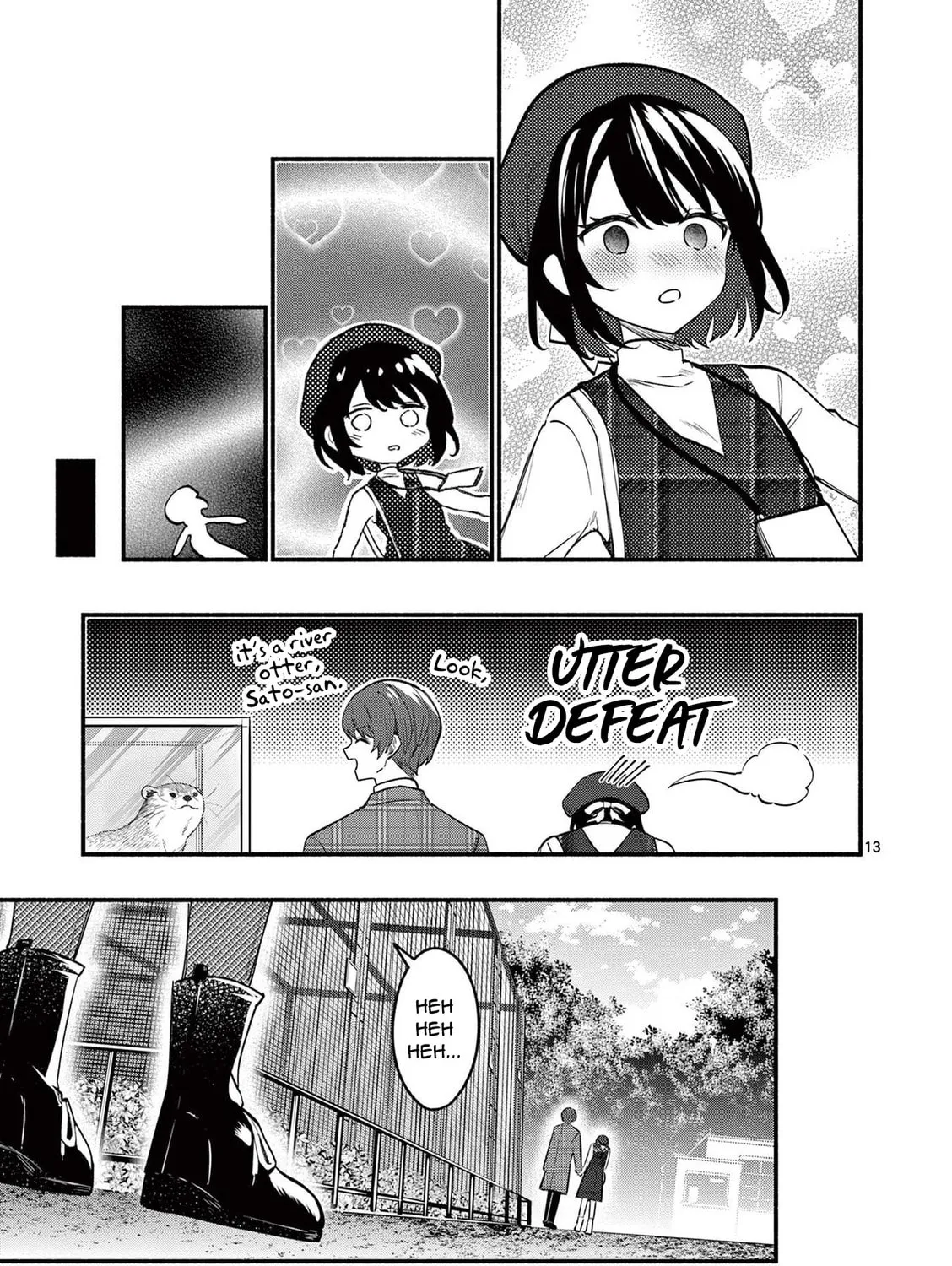 Shiotaiou no Sato-san ga Ore ni dake Amai Chapter 70 page 25 - 