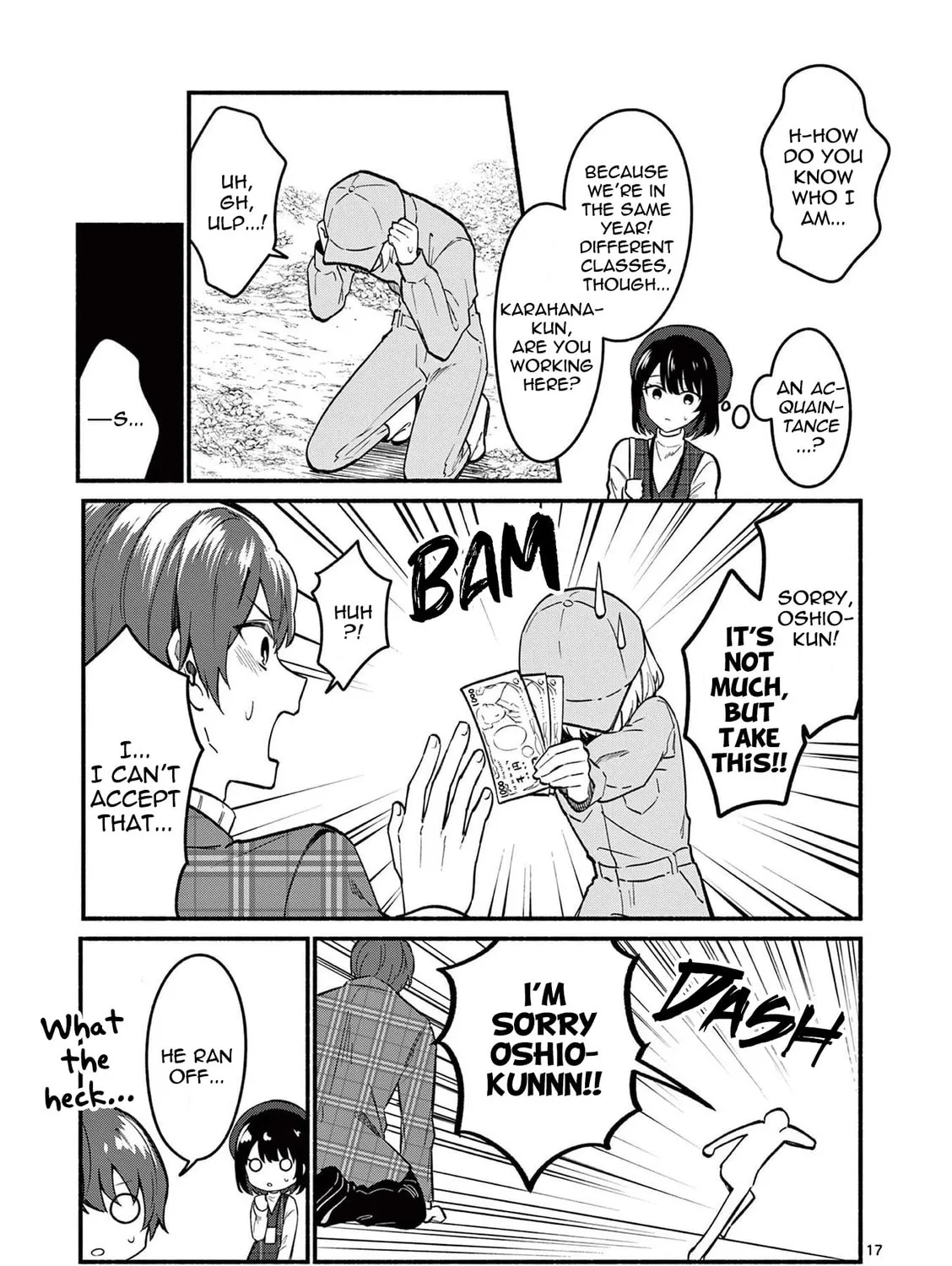 Shiotaiou no Sato-san ga Ore ni dake Amai Chapter 71 page 33 - 