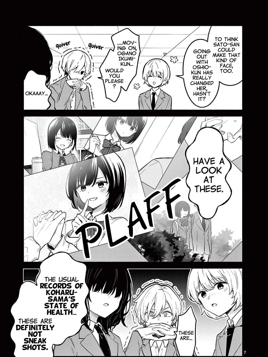 Shiotaiou no Sato-san ga Ore ni dake Amai Chapter 72 page 13 - 