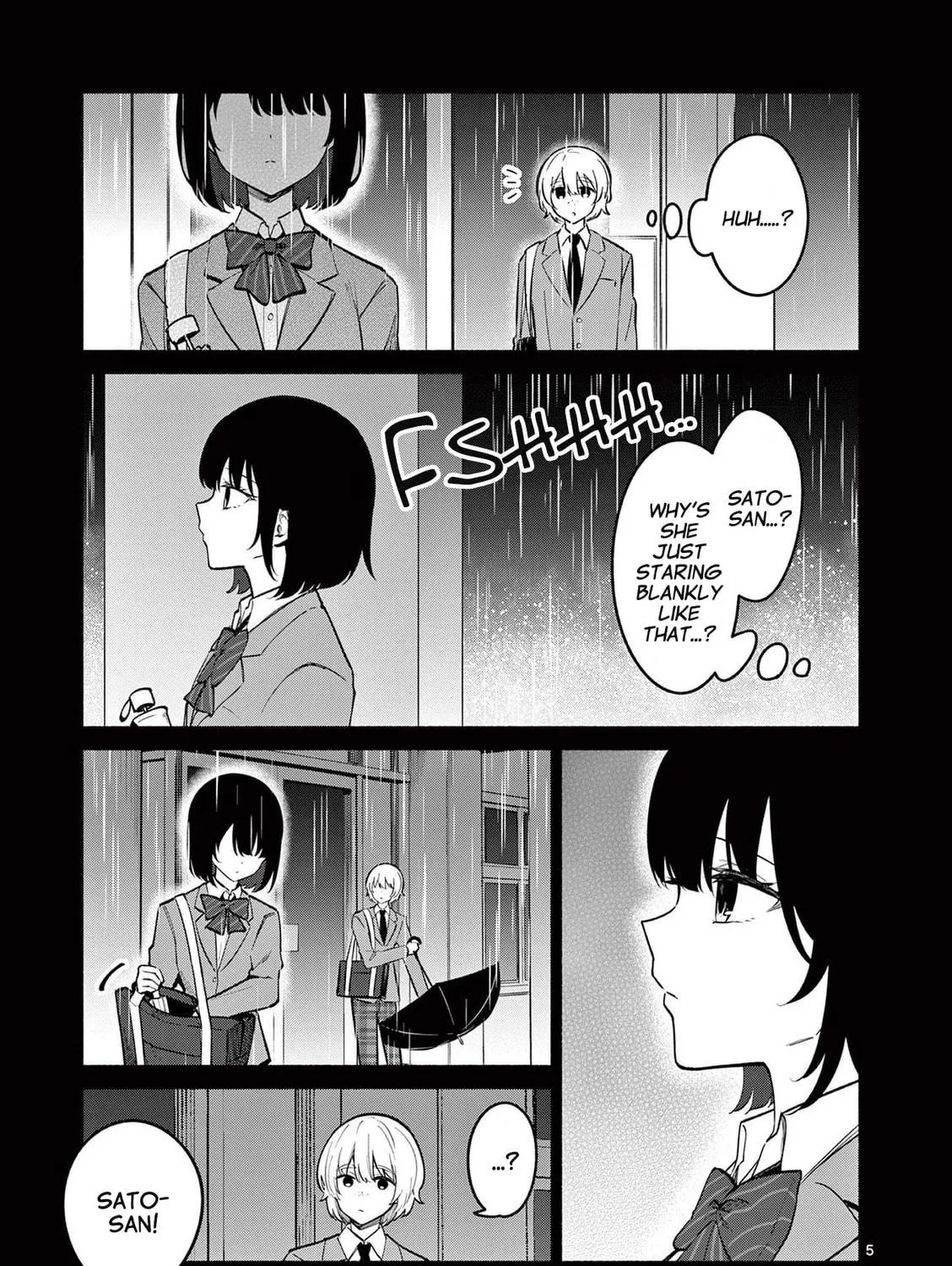 Shiotaiou no Sato-san ga Ore ni dake Amai Chapter 72 page 9 - 