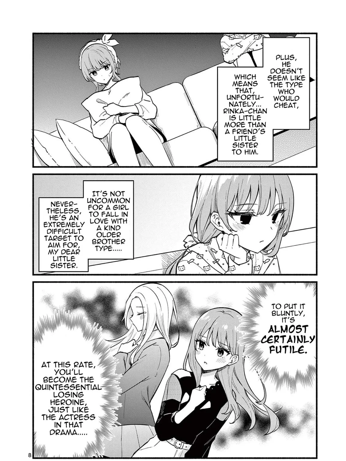Shiotaiou no Sato-san ga Ore ni dake Amai Chapter 73 page 15 - 