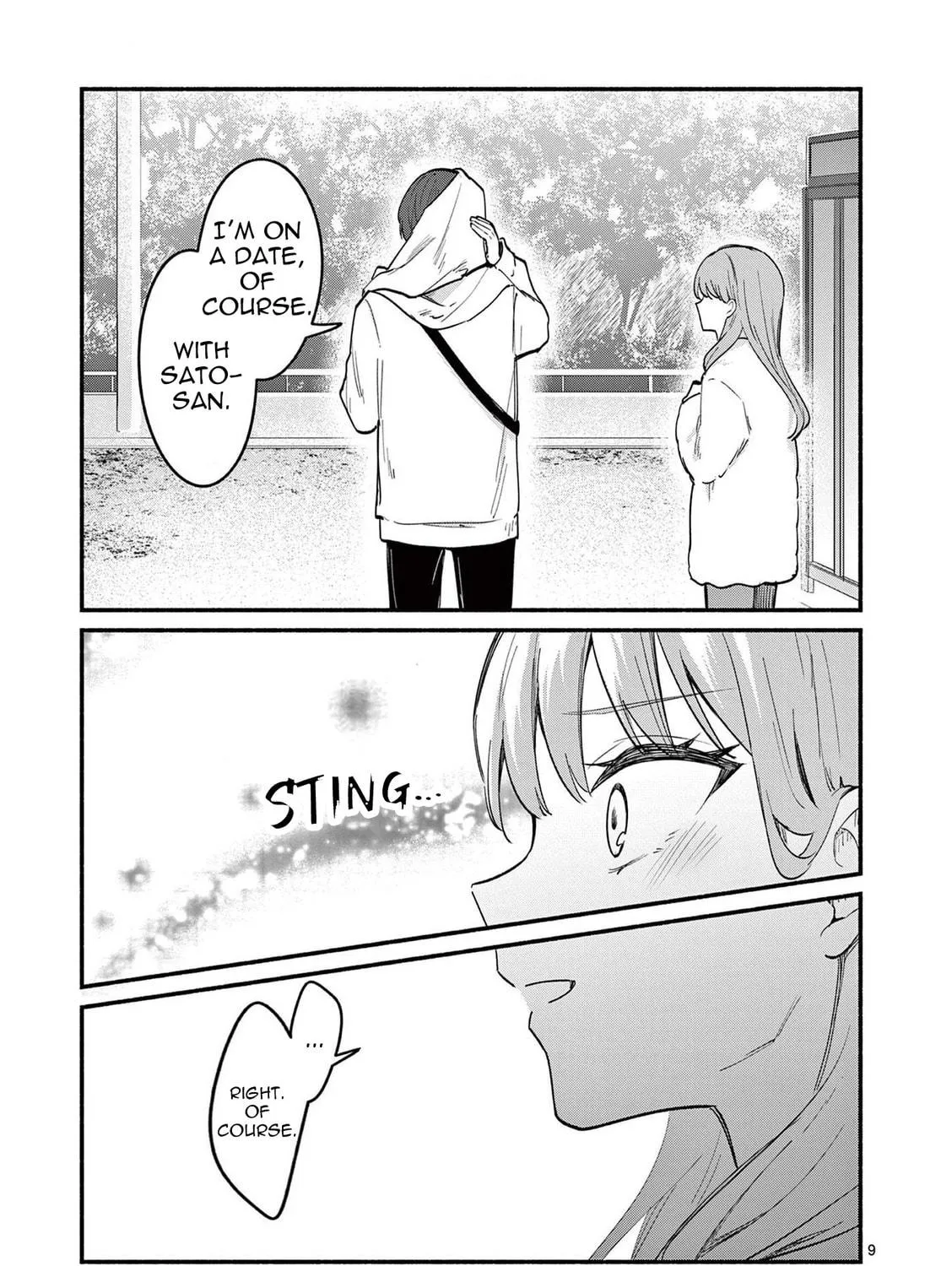 Shiotaiou no Sato-san ga Ore ni dake Amai Chapter 74 page 17 - 