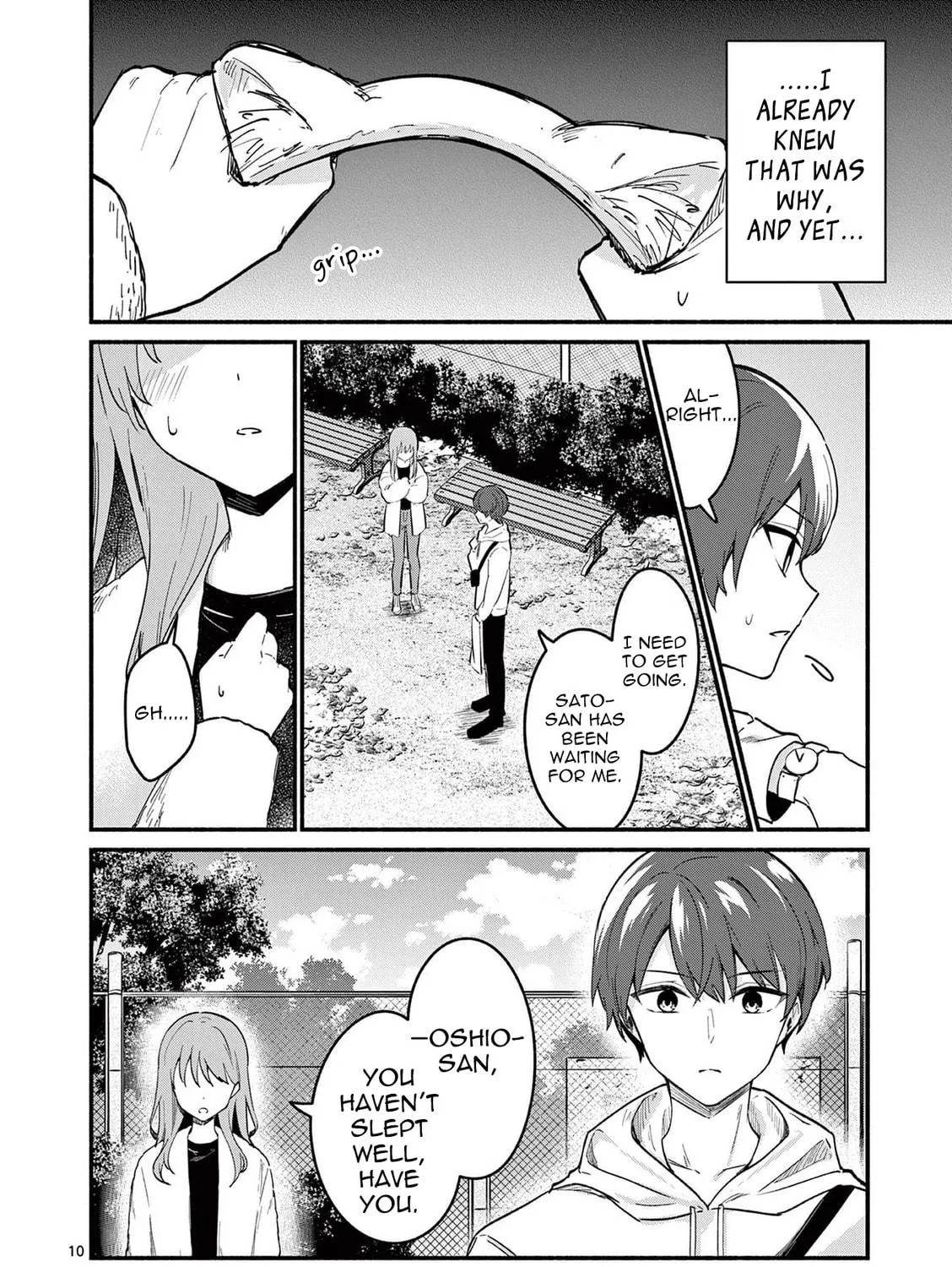 Shiotaiou no Sato-san ga Ore ni dake Amai Chapter 74 page 19 - 
