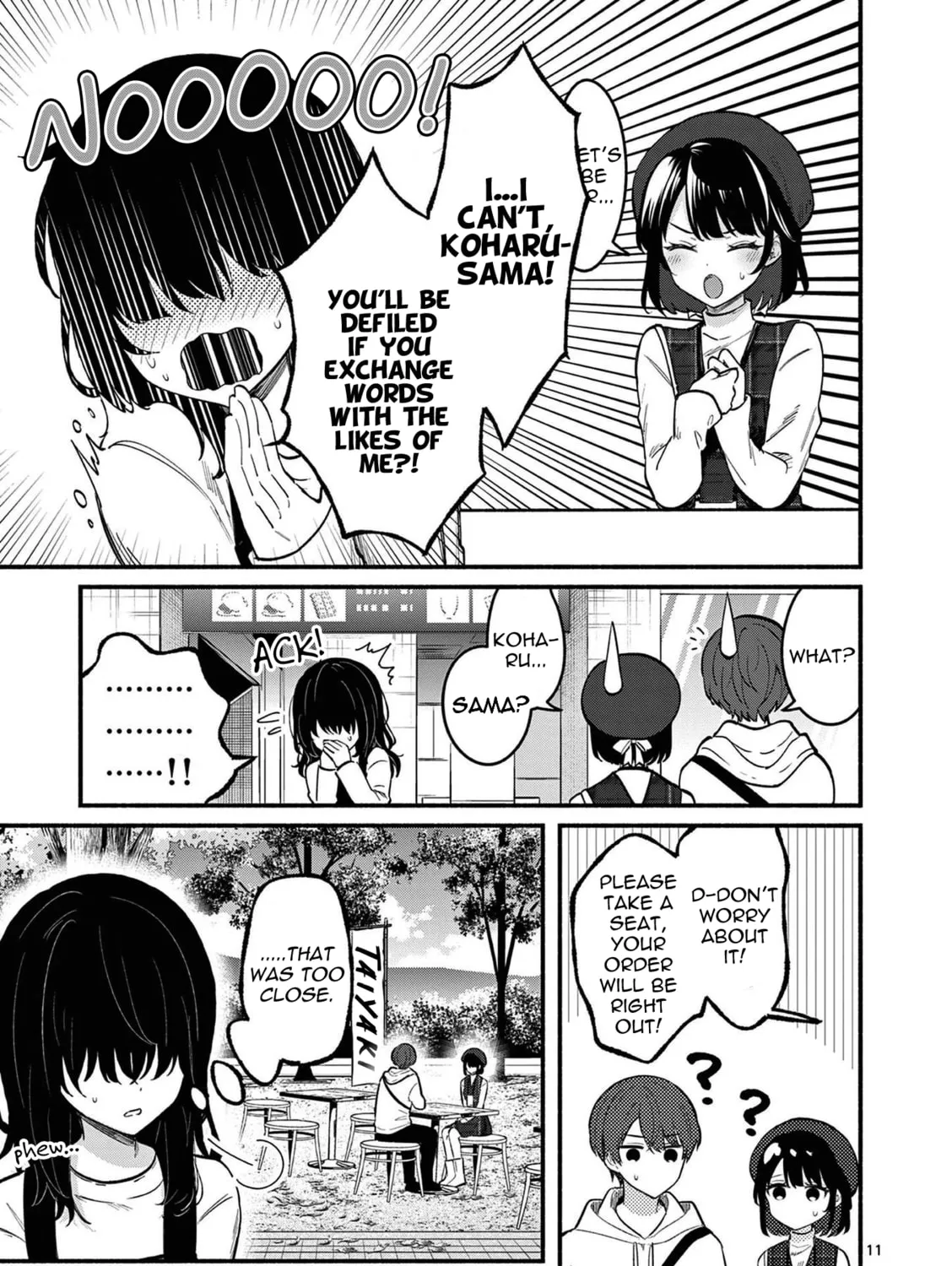 Shiotaiou no Sato-san ga Ore ni dake Amai Chapter 76 page 21 - 