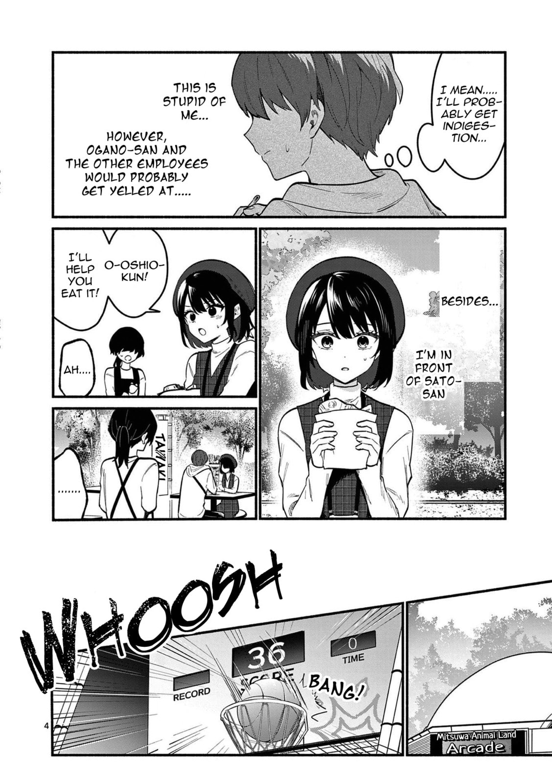 Shiotaiou no Sato-san ga Ore ni dake Amai Chapter 77 page 4 - 