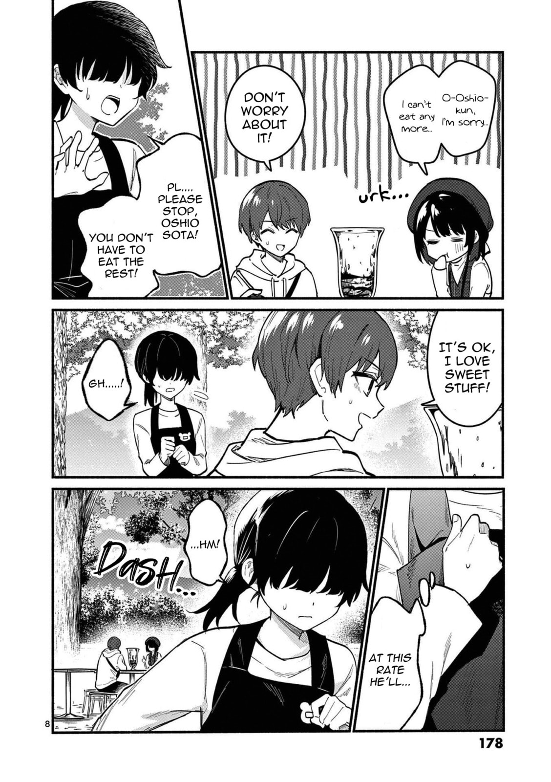 Shiotaiou no Sato-san ga Ore ni dake Amai Chapter 77 page 8 - 