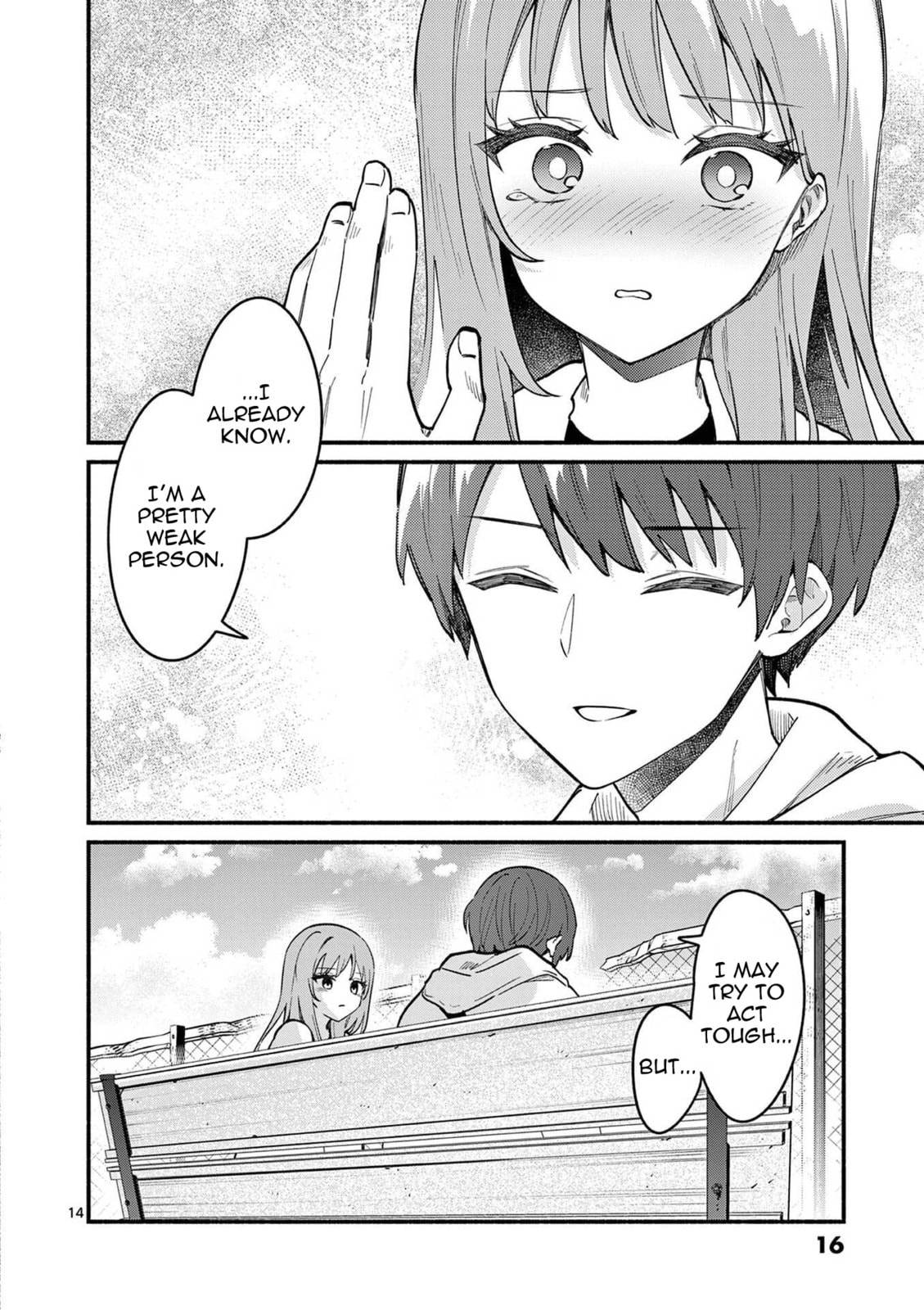 Shiotaiou no Sato-san ga Ore ni dake Amai Chapter 78 page 15 - 