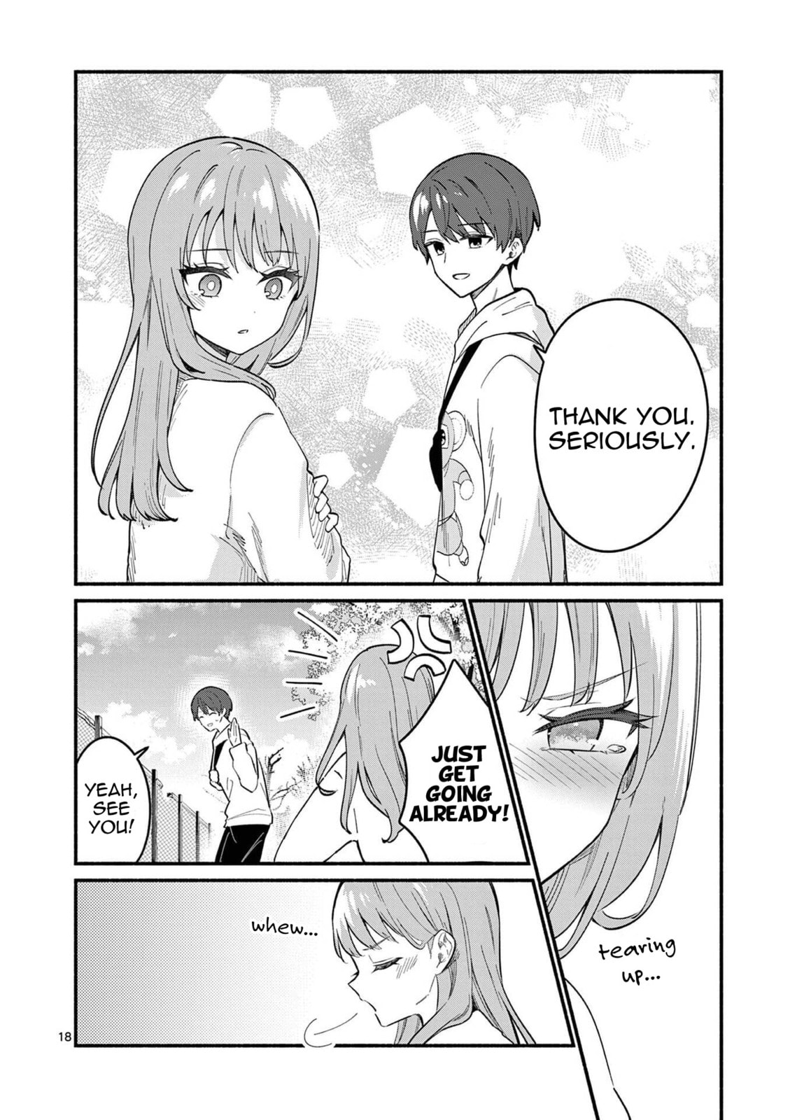 Shiotaiou no Sato-san ga Ore ni dake Amai Chapter 78 page 19 - 