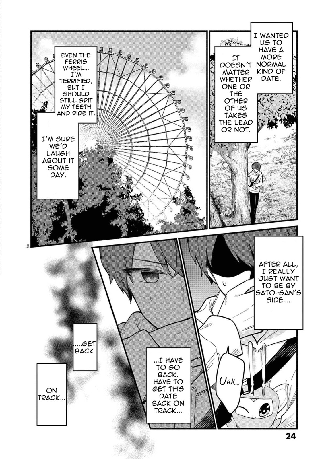 Shiotaiou no Sato-san ga Ore ni dake Amai Chapter 79 page 2 - 