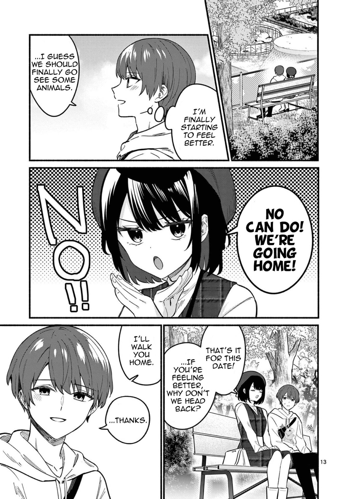 Shiotaiou no Sato-san ga Ore ni dake Amai Chapter 79 page 14 - 