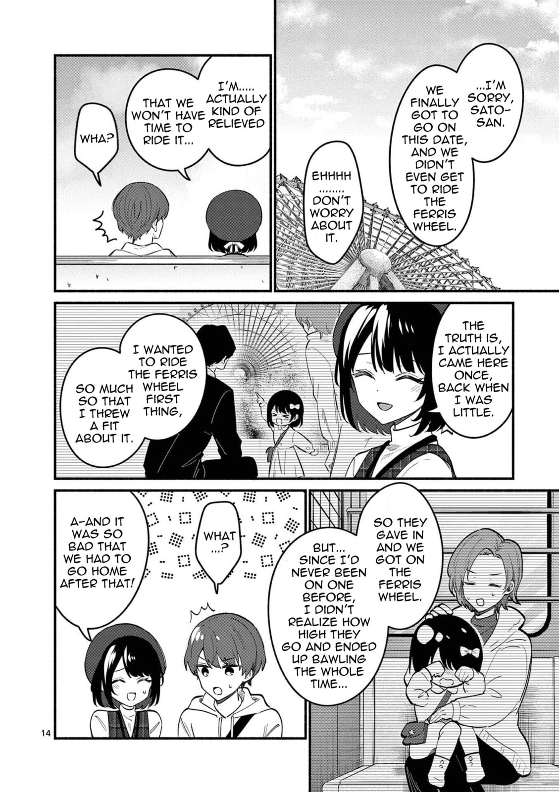 Shiotaiou no Sato-san ga Ore ni dake Amai Chapter 79 page 15 - 