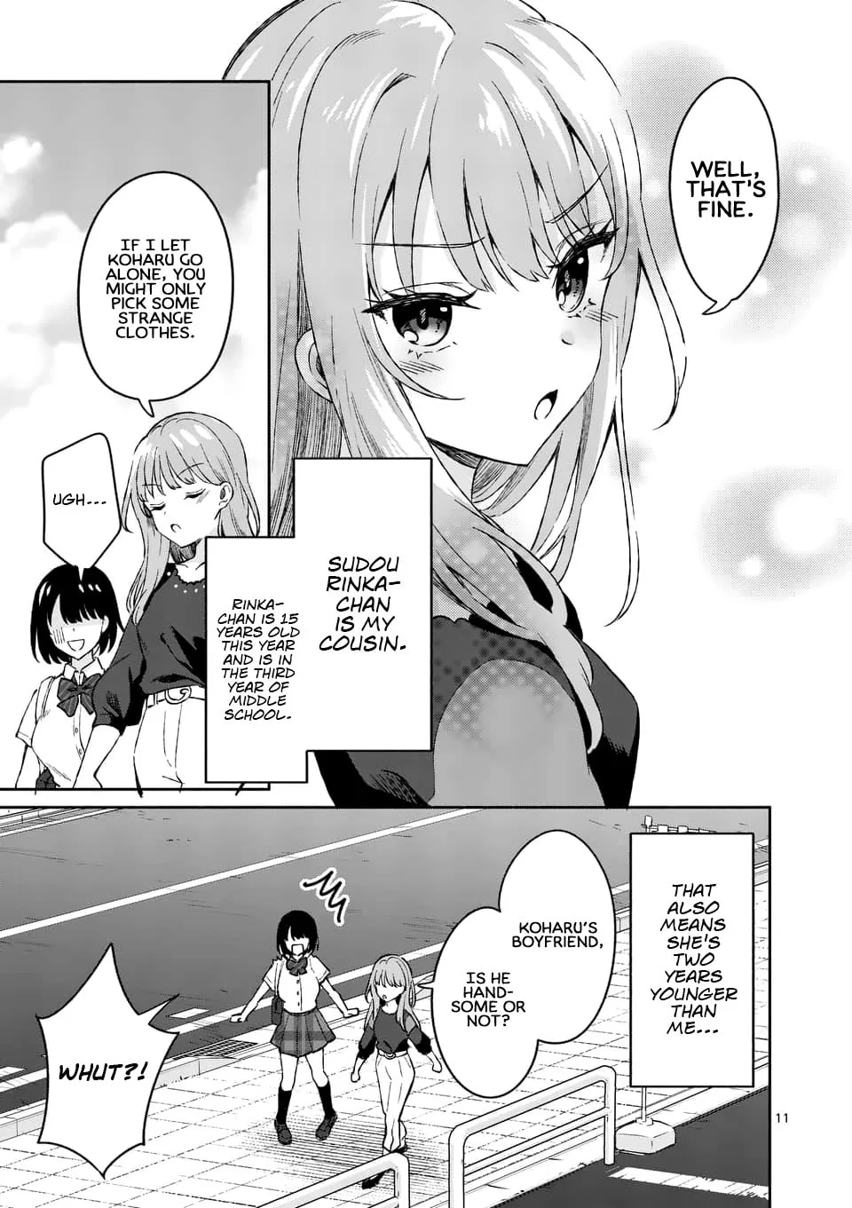 Shiotaiou no Sato-san ga Ore ni dake Amai Chapter 8 page 11 - 