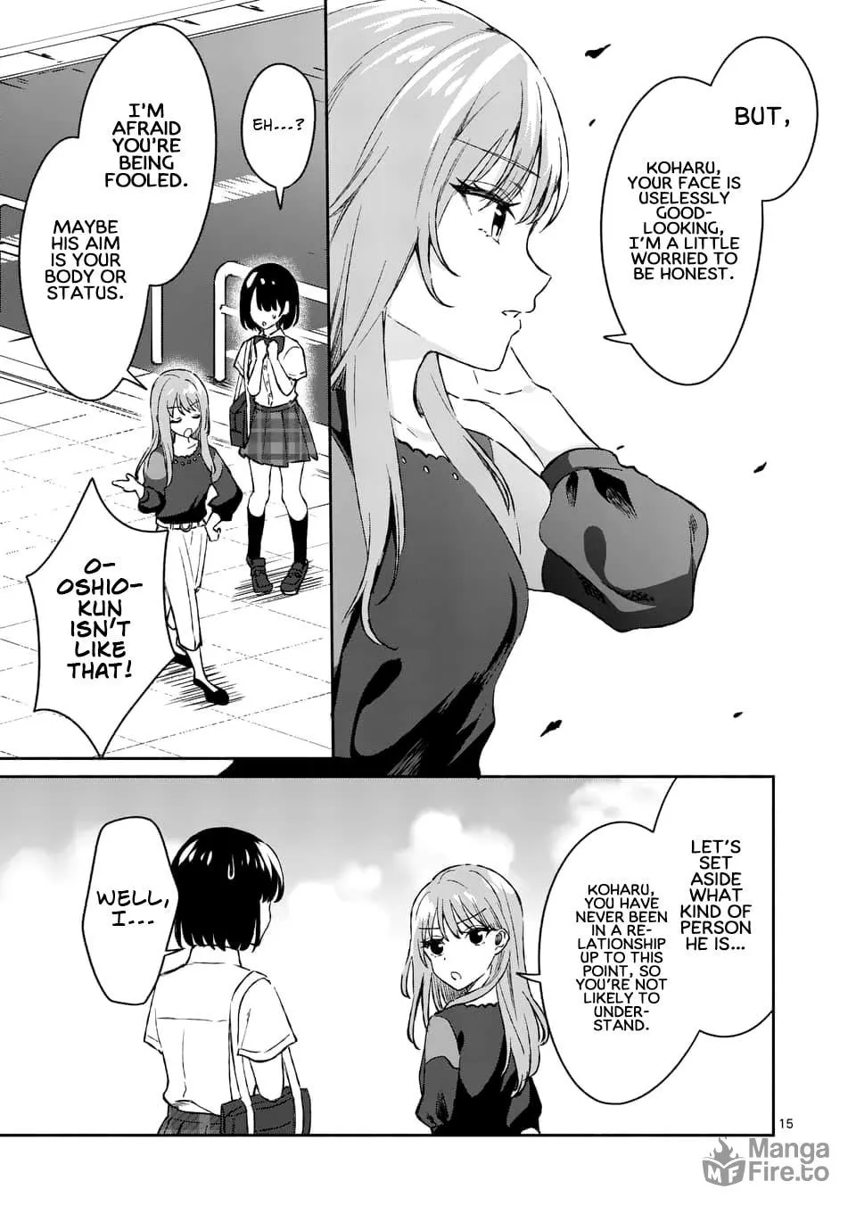 Shiotaiou no Sato-san ga Ore ni dake Amai Chapter 8 page 15 - 