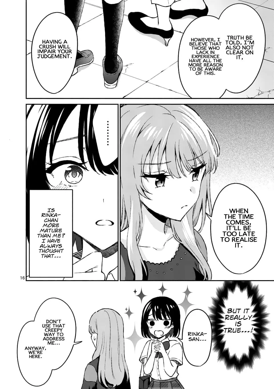 Shiotaiou no Sato-san ga Ore ni dake Amai Chapter 8 page 16 - 