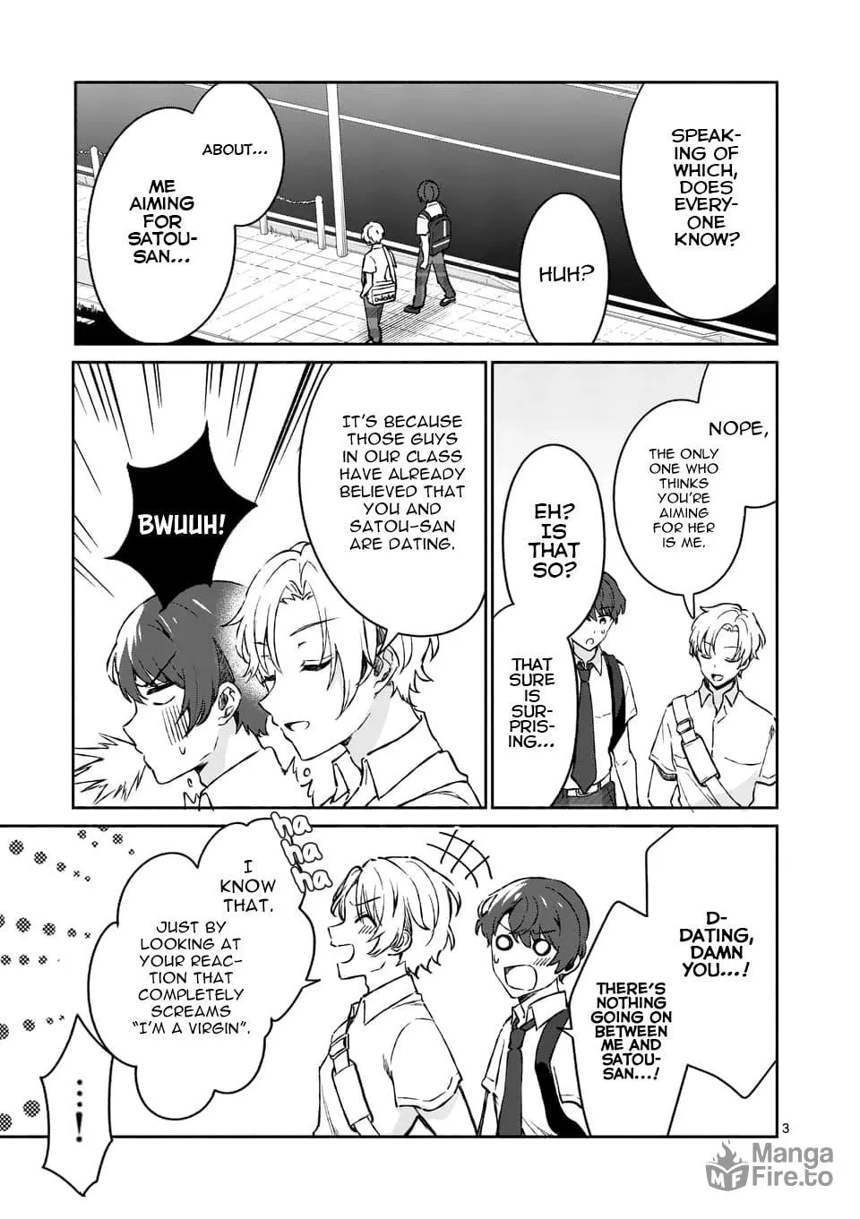 Shiotaiou no Sato-san ga Ore ni dake Amai Chapter 8 page 3 - 