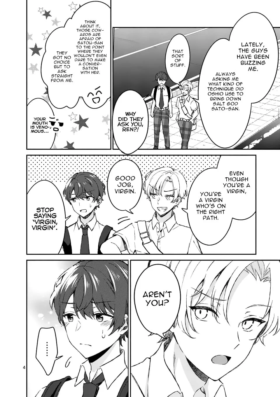 Shiotaiou no Sato-san ga Ore ni dake Amai Chapter 8 page 4 - 