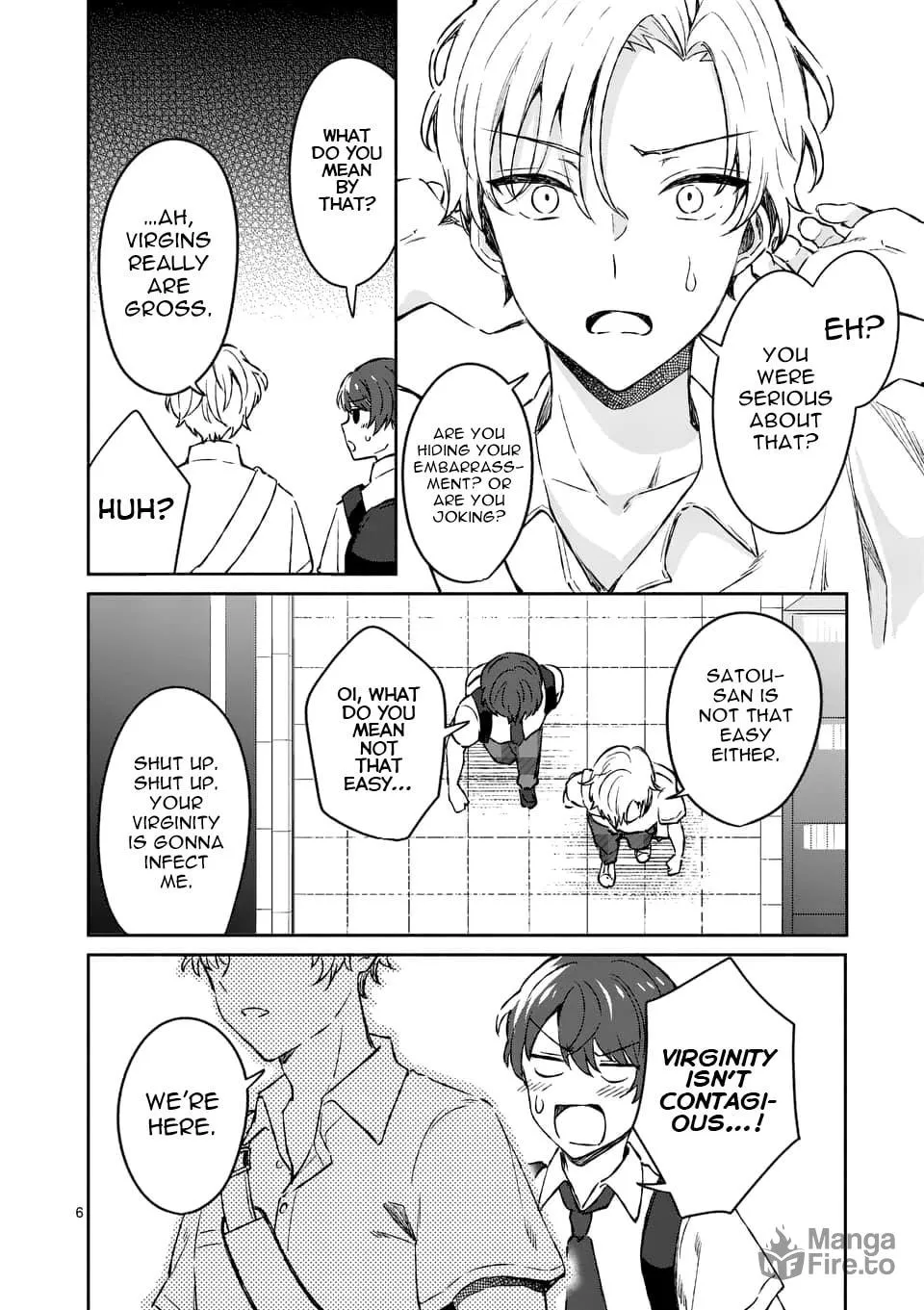Shiotaiou no Sato-san ga Ore ni dake Amai Chapter 8 page 6 - 